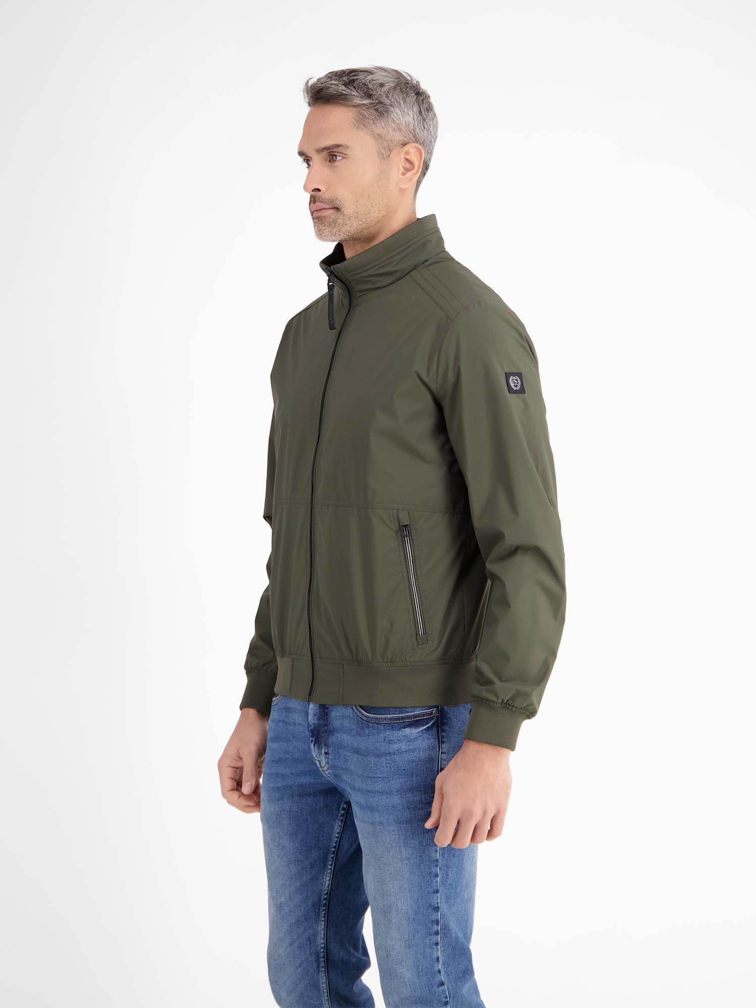 LERROS Blouson »LERROS Wind- und wasserabweisender Herren Blouson«, ohne Kapuze, Wasser- und windabweisend, atmungsaktiv