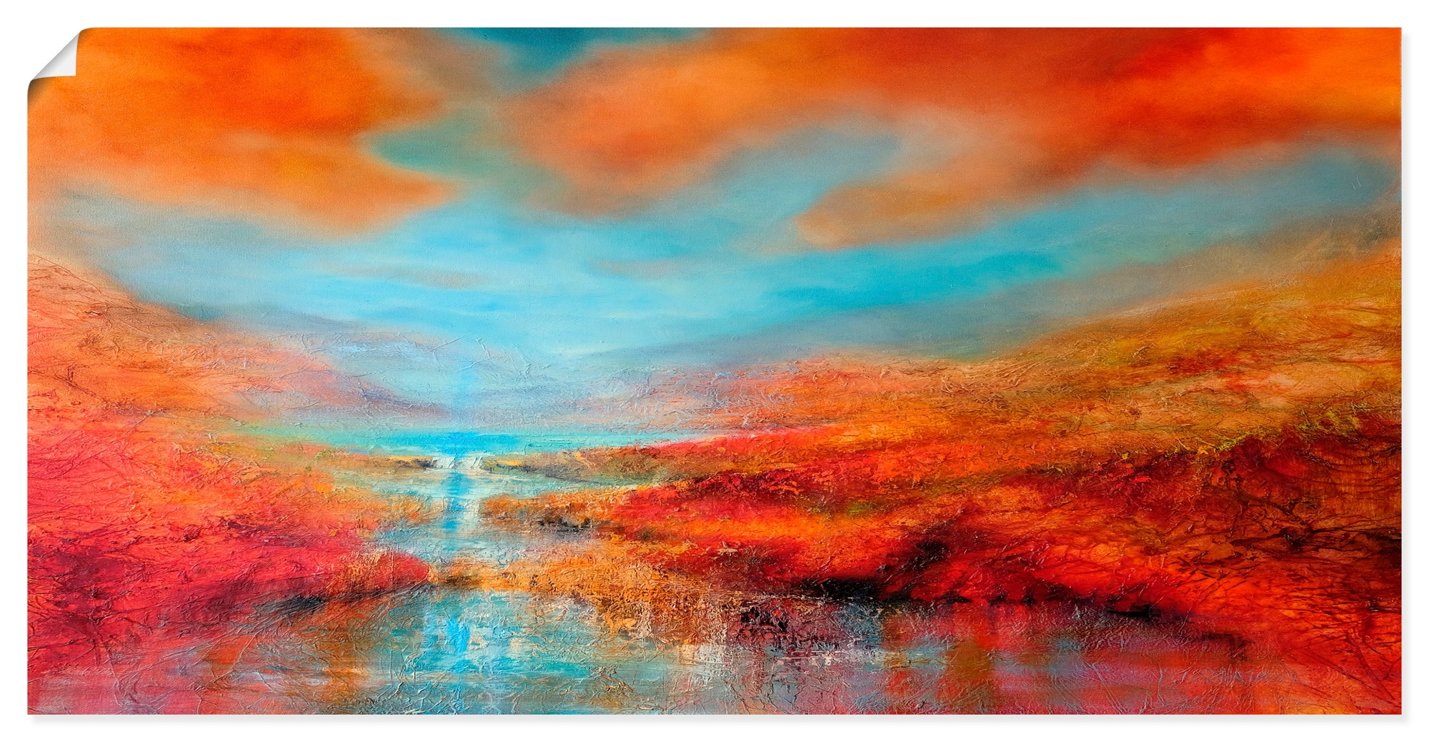 Artland Wandbild "Dreamland" Bilder vom Sonnenuntergang & -aufgang 1 Stk. tlg. als Alubild, Leinwandbild, Poster, Wandaufkleber in verschied. Größen