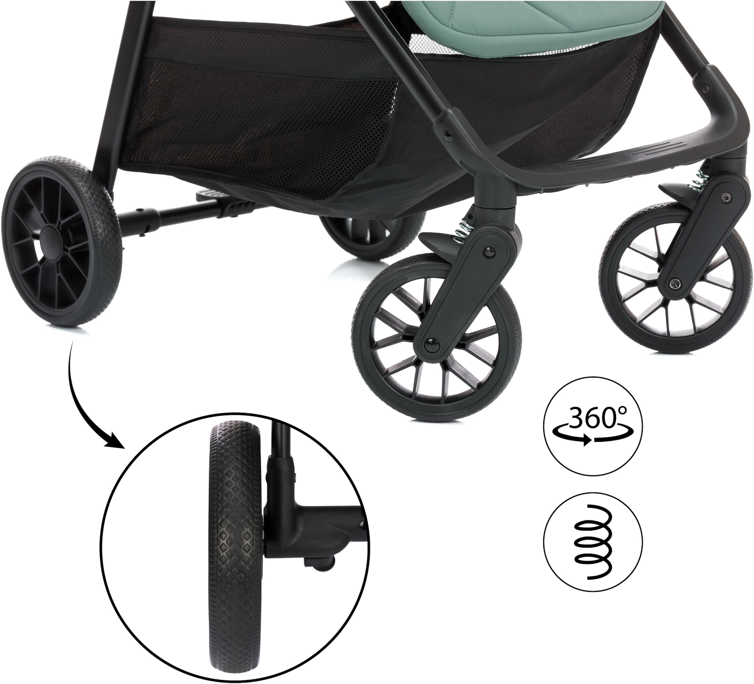 Fillikid Kinder-Buggy »Milo« Gewicht nur 5,3 kg