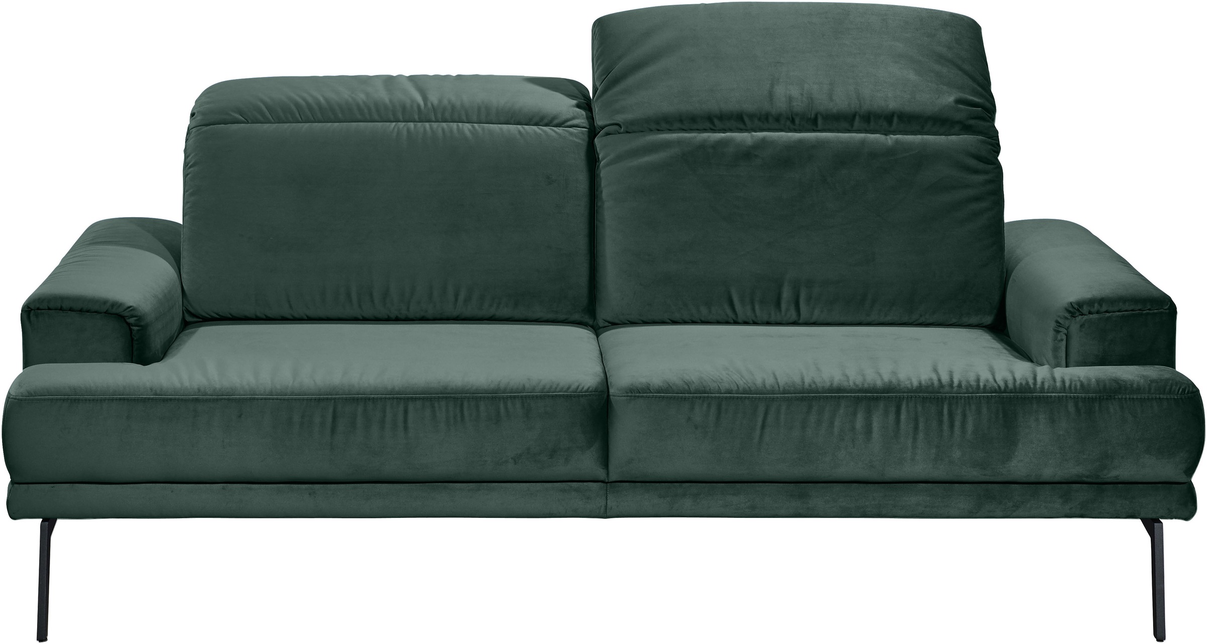 Musterring 2-Sitzer »MR 4580«, inkl. Kopf- und Sitztiefenverstellung, Fuß schwarz, B198 x T103 cm
