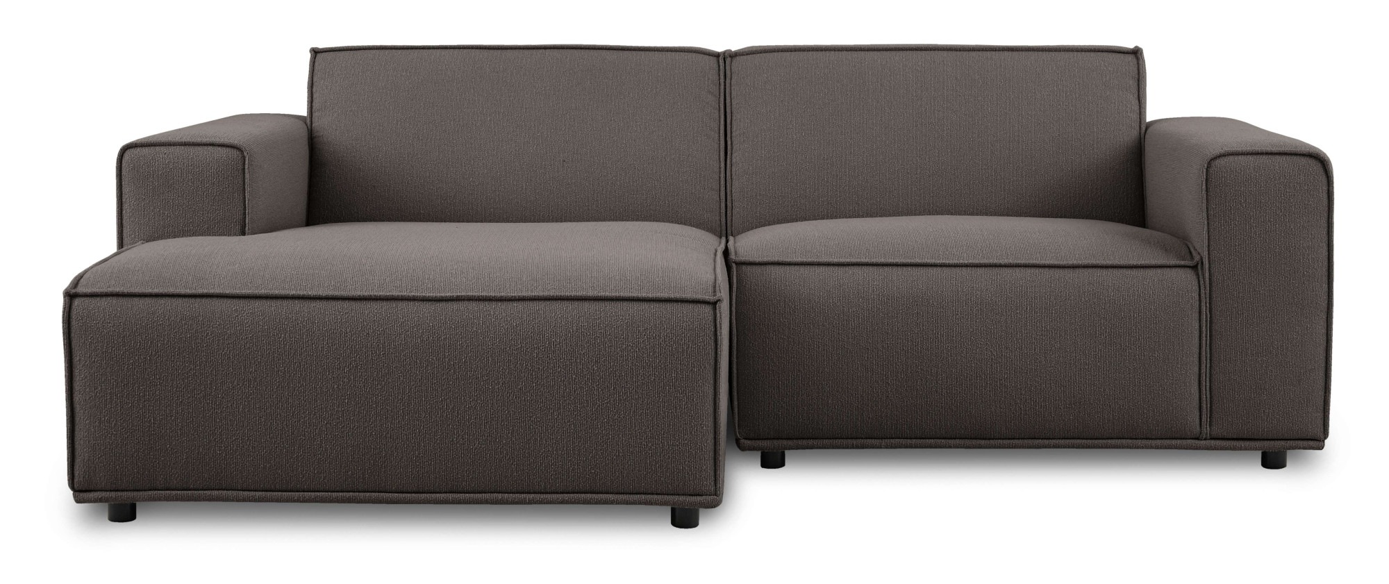 Home affaire Ecksofa "Avelin, 228 cm, L-Form, Chenille, Struktur-Boucle", m günstig online kaufen