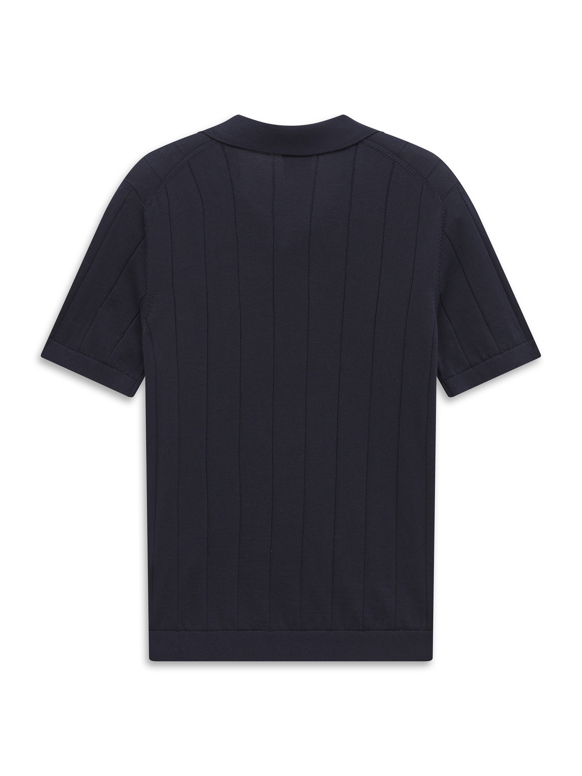 bugatti Poloshirt »Regular Fit« Regular Fit Strickstruktur Baumwolle Kurzarm