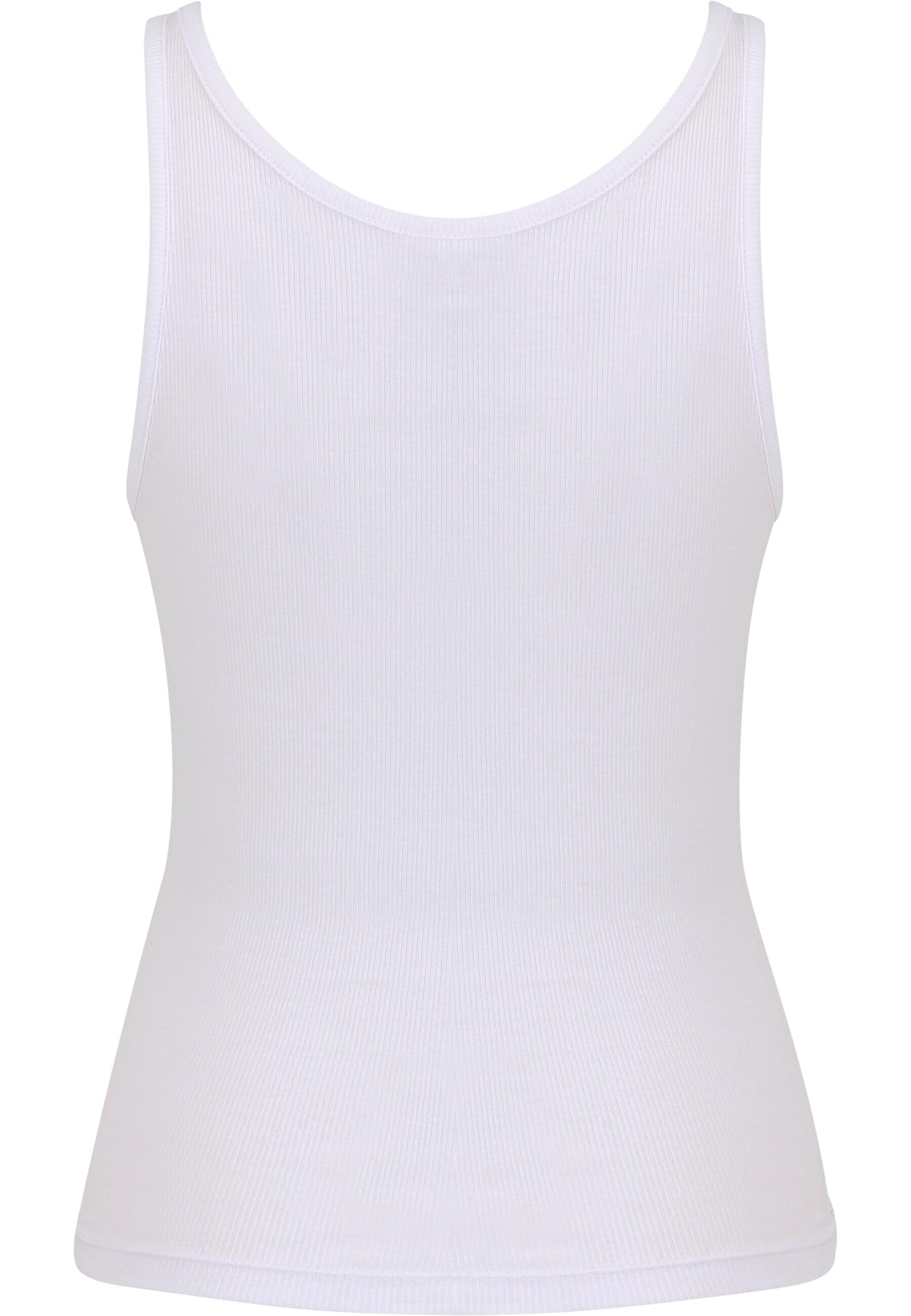 URBAN CLASSICS Muskelshirt »Urban Classics Ladies Organic Basic Rib Top 2-Pack«, (1 tlg.)