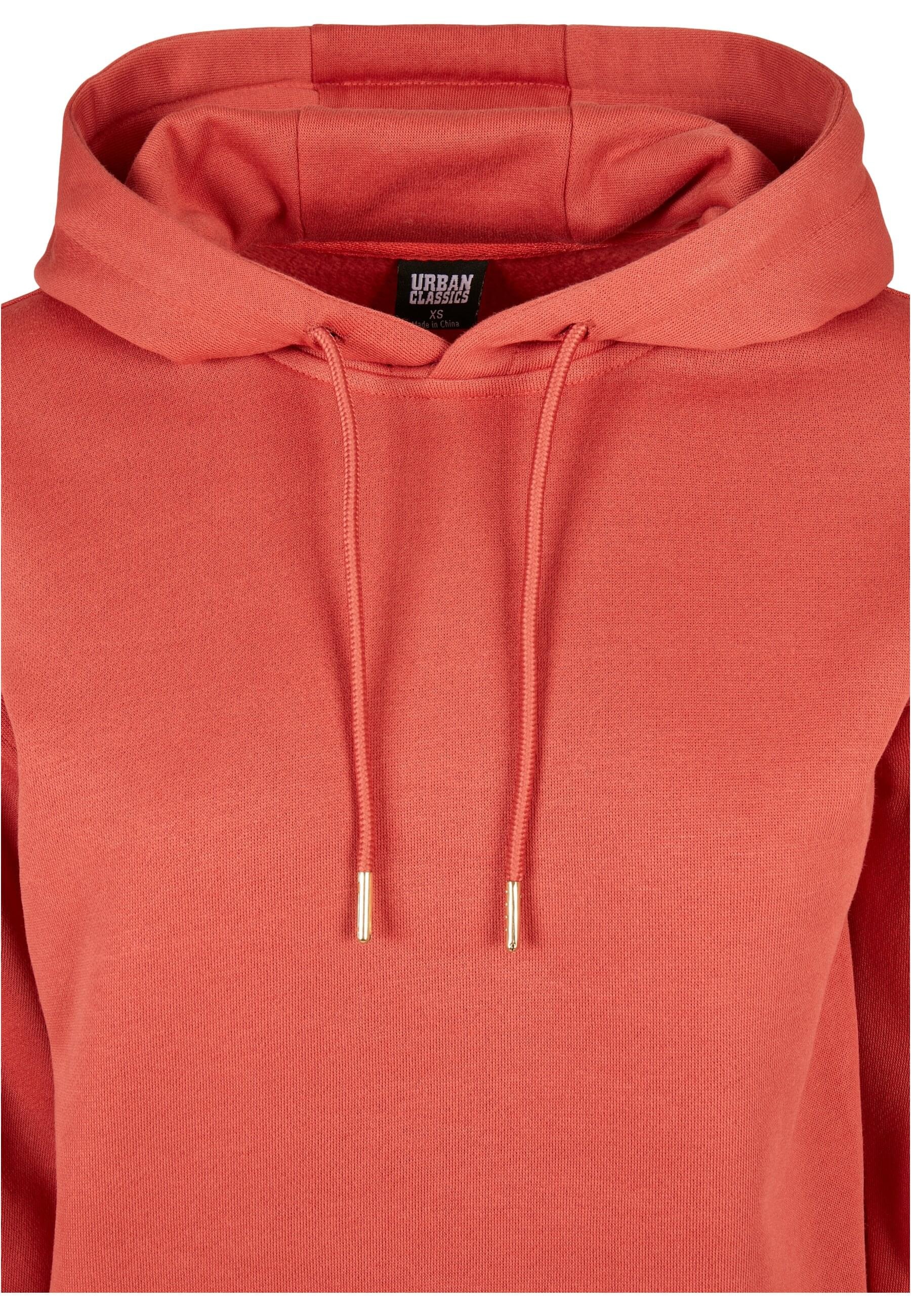 URBAN CLASSICS Rundhalspullover »Urban Classics Damen Ladies Hoody«, (1 tlg.)