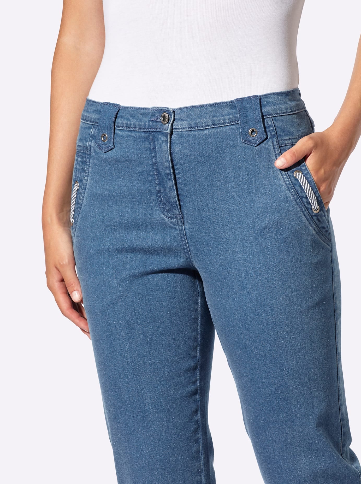 Casual Looks Caprijeans 1 tlg.