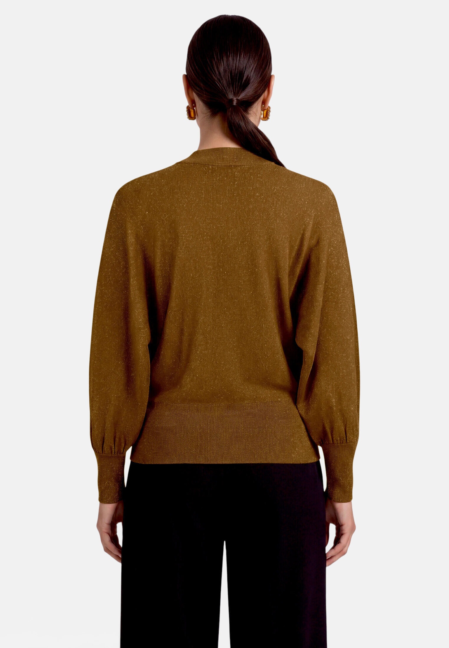 Zero Strickpullover »Damen mit Lurexfaden« 1 Material