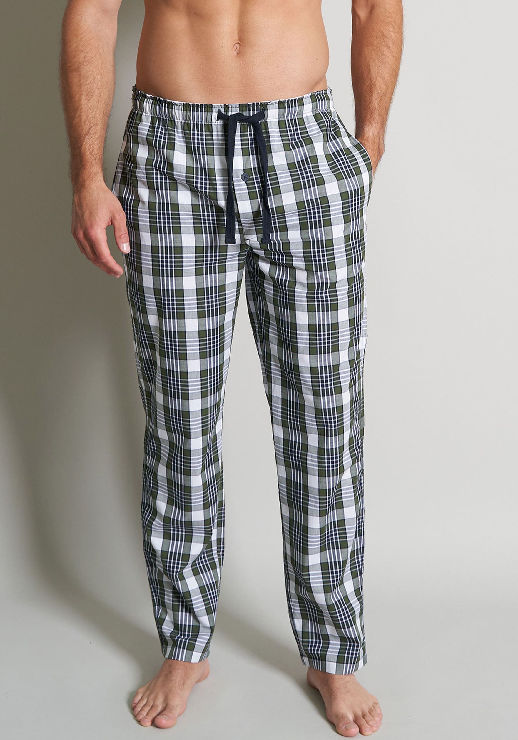 TOM TAILOR Pyjamahose "Dakota", mit großem Karo-Design günstig online kaufen