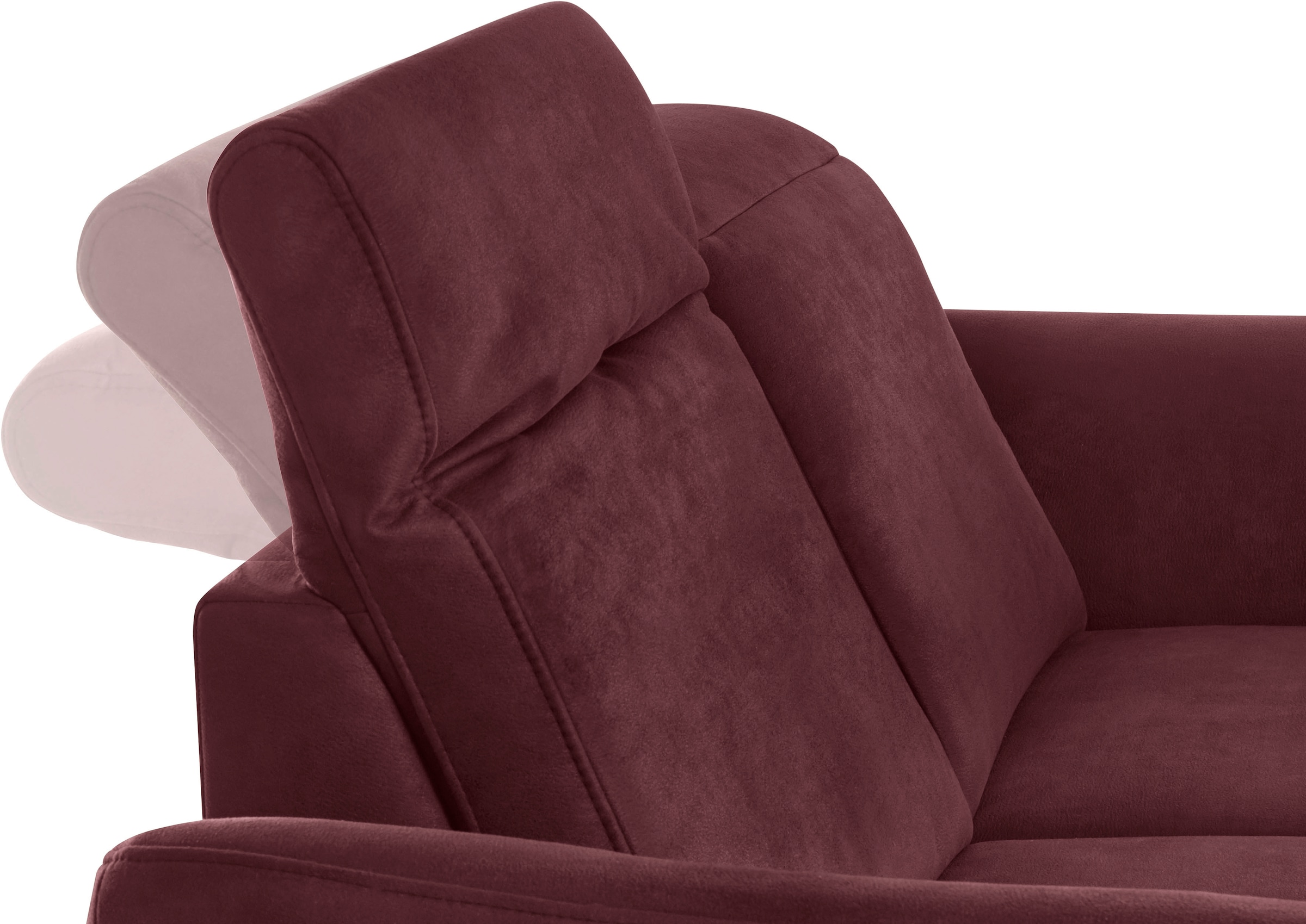 sit&more 2,5-Sitzer »Darwin«, inklusive Federkern, wahlweise mit Kopfteilverstellung