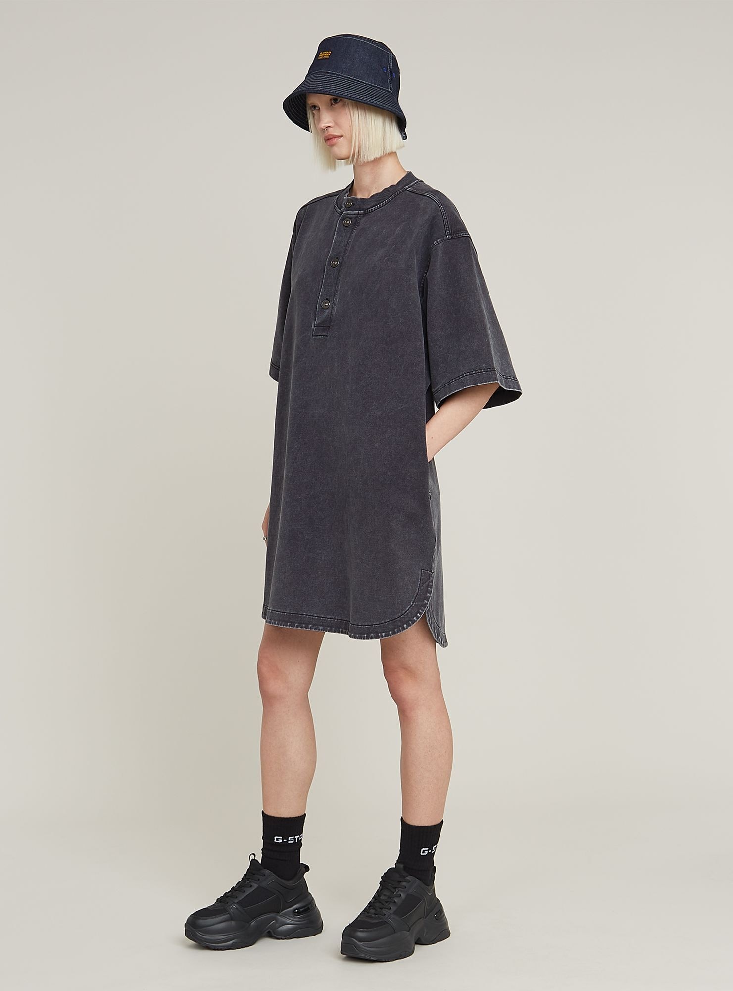 G-STAR Sweatkleid "Balloon Loose Sweater Kleid" günstig online kaufen