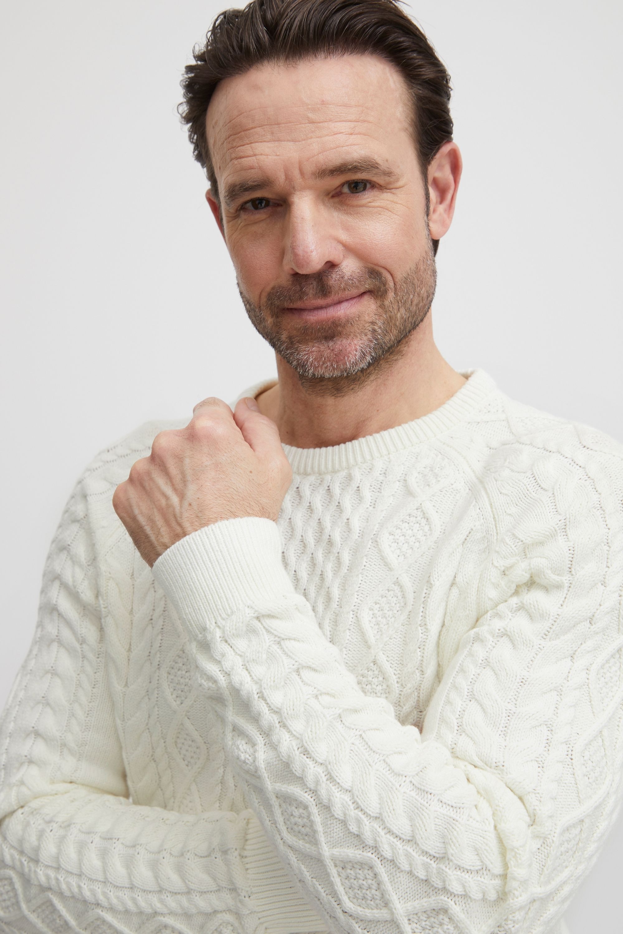 FQ1924 Strickfleece-Pullover »Strickpullover FQKyle«