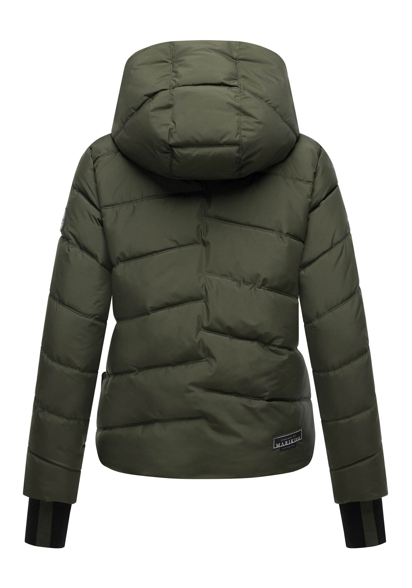 Marikoo Winterjacke »Yukanii«, Ärmelbündchen mit Daumenloch
