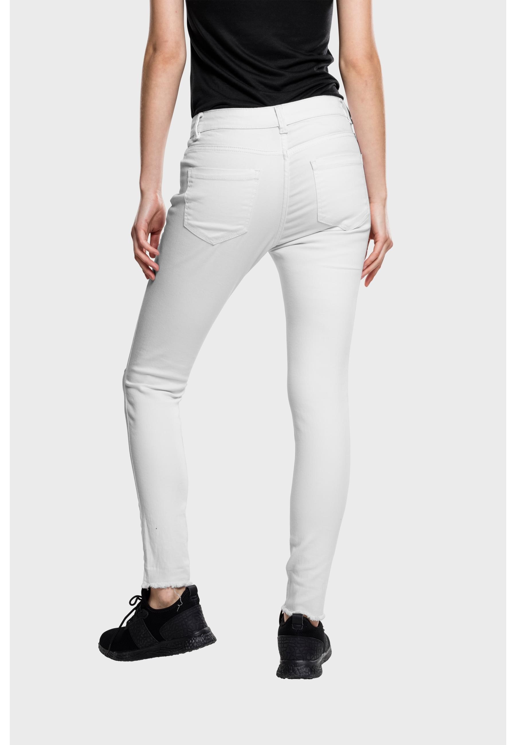 URBAN CLASSICS Stoffhose »Urban Classics Damen Ladies Cut Knee Pants«