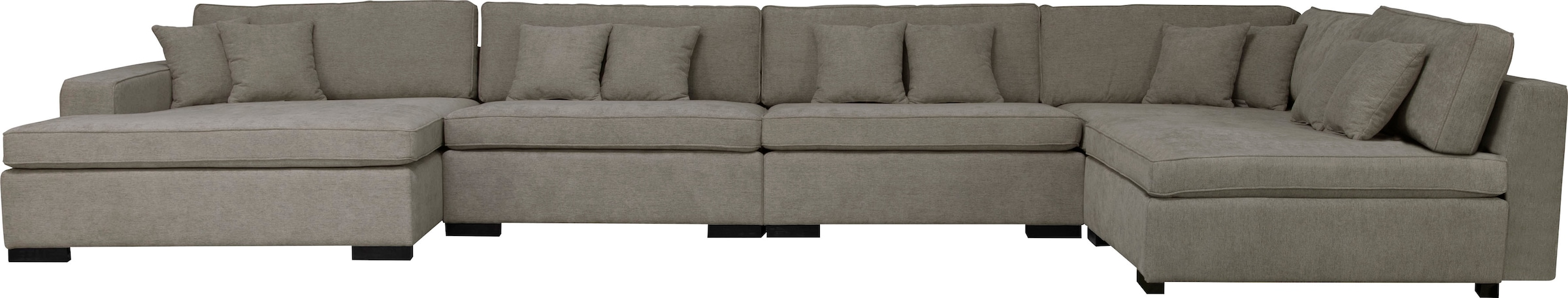 Guido Maria Kretschmer Home&Living Wohnlandschaft »Skara XXL U-Form«, Lounge-Sofa XXL mit Federkern-Polsterung, in vielen Bezugsvarianten