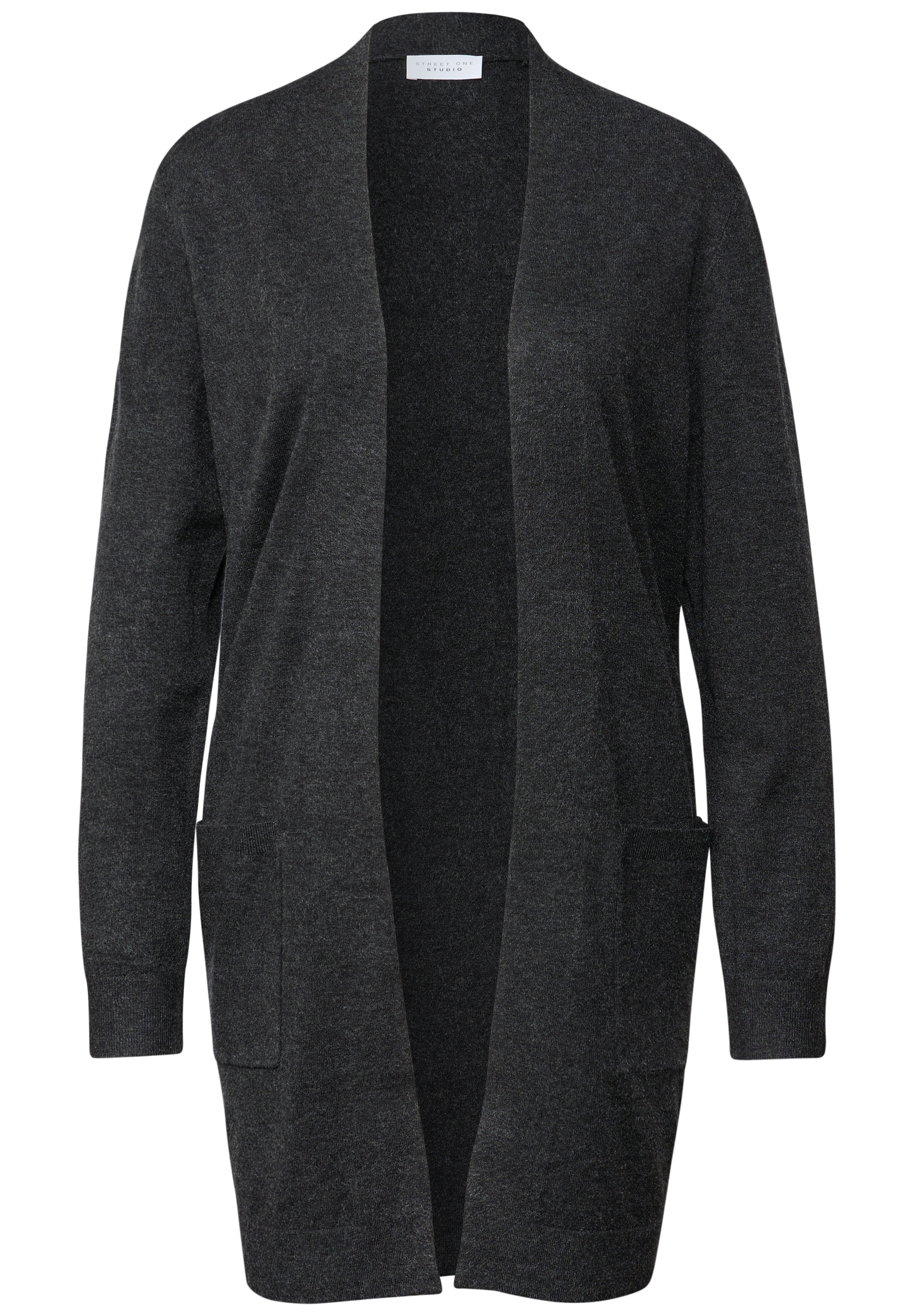 STREET ONE STUDIO Longstrickjacke, aus softem Materialmix