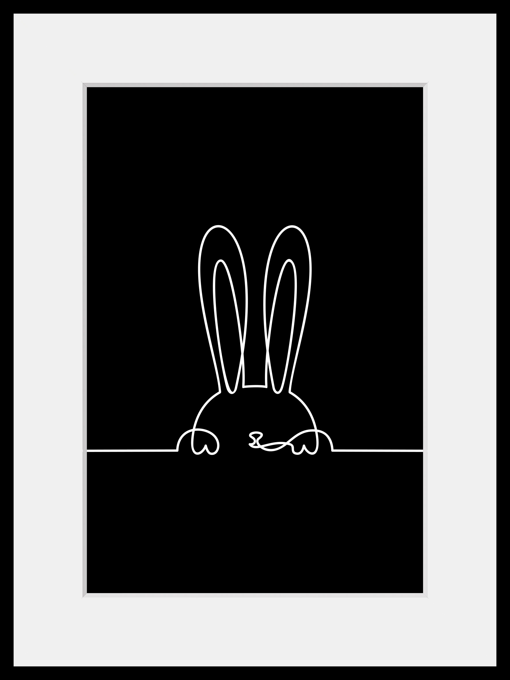 queence Bild "Felix", Hase-Hase-Kunst-Modern-Hasen-Haustiere, (1 St.), HD P günstig online kaufen