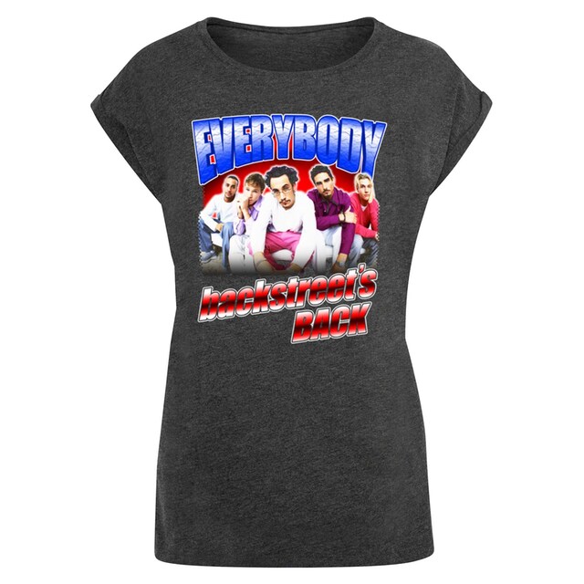 Merchcode T-Shirt »Damen Ladies Backstreet Boys - Everybody Extended  Shoulder Tee«, (1 tlg.) kaufen | BAUR