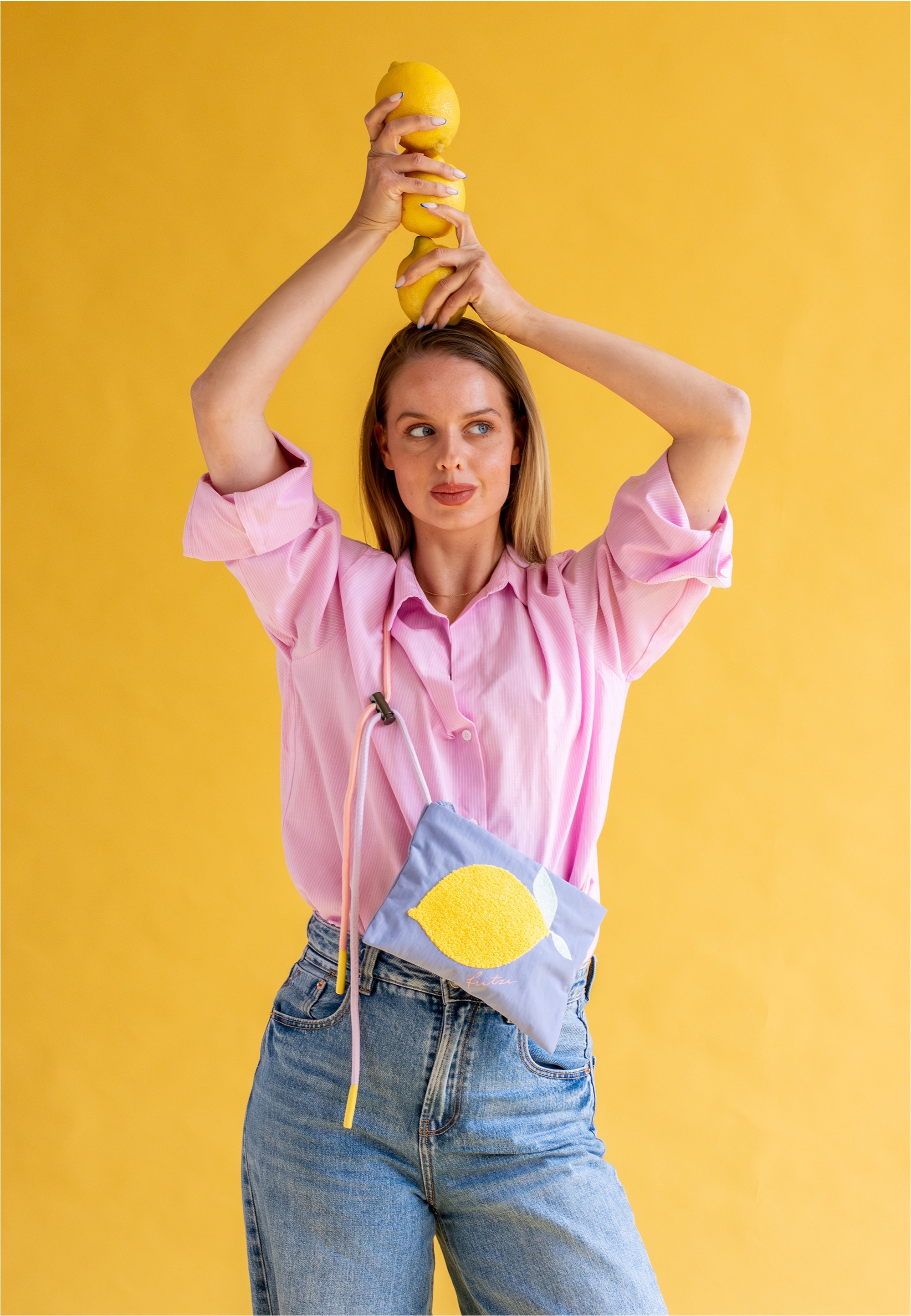 Fritzi aus Preußen Schultertasche »Fritzi ME Limited Squeezy Lemon« im sommerlichen Design