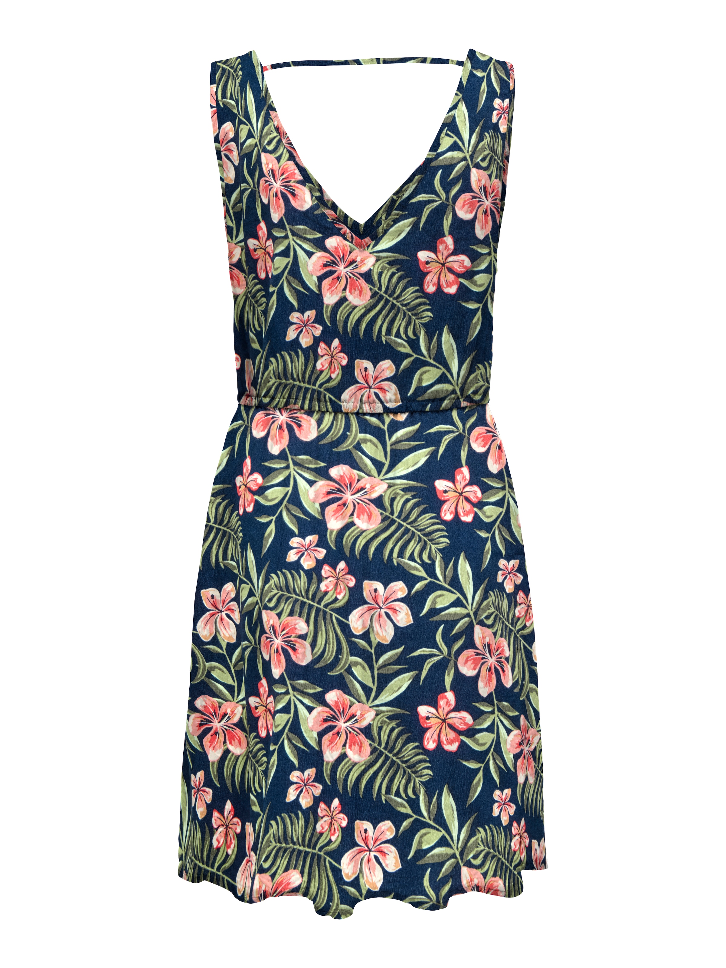 ONLY Minikleid »ONLNOVA LIFE VIS SARA STRING DRESS AOP«, Sommerkleid