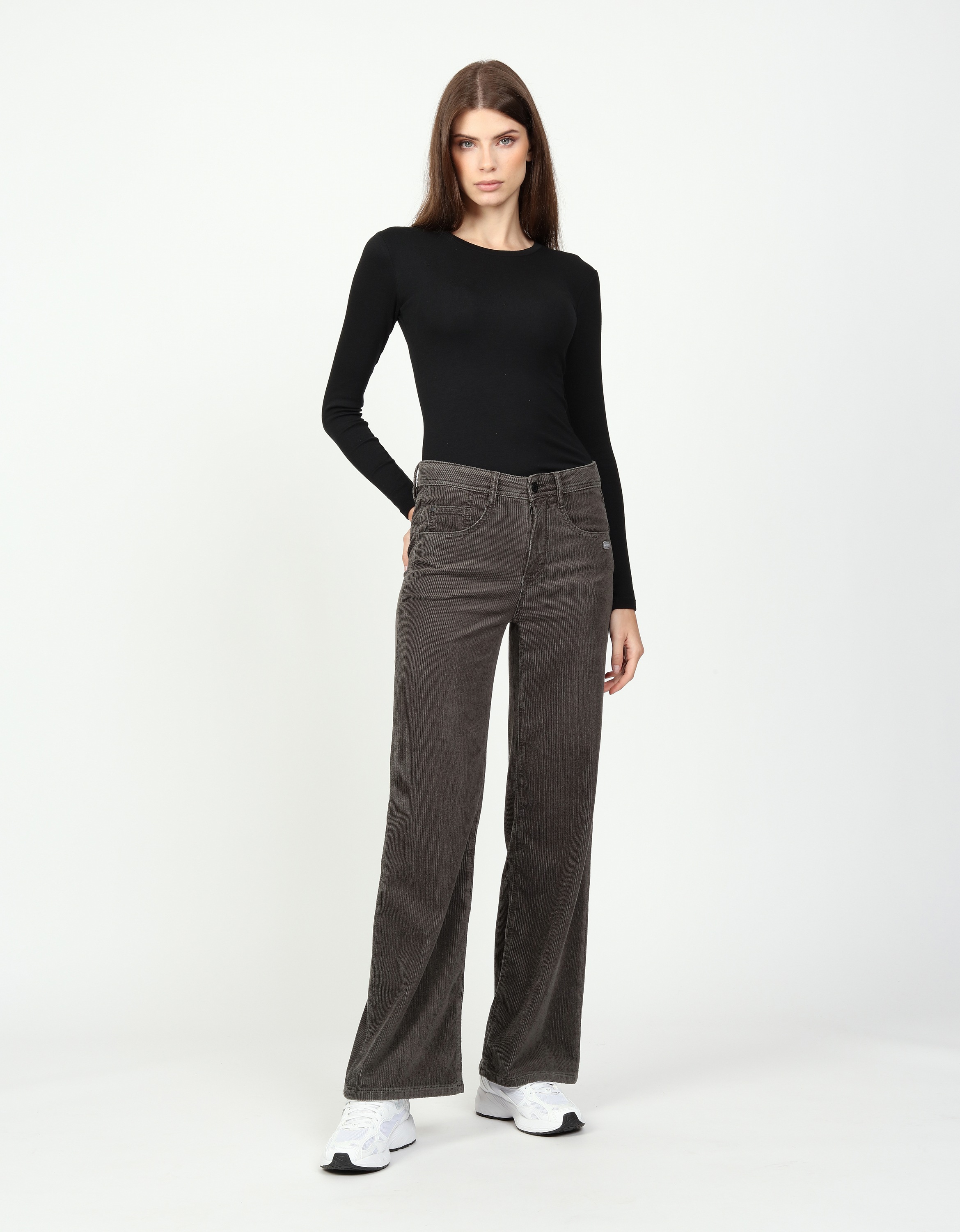 GANG Stoffhose "GANG Hosen Wide Fit 94AMELIE WIDE" günstig online kaufen