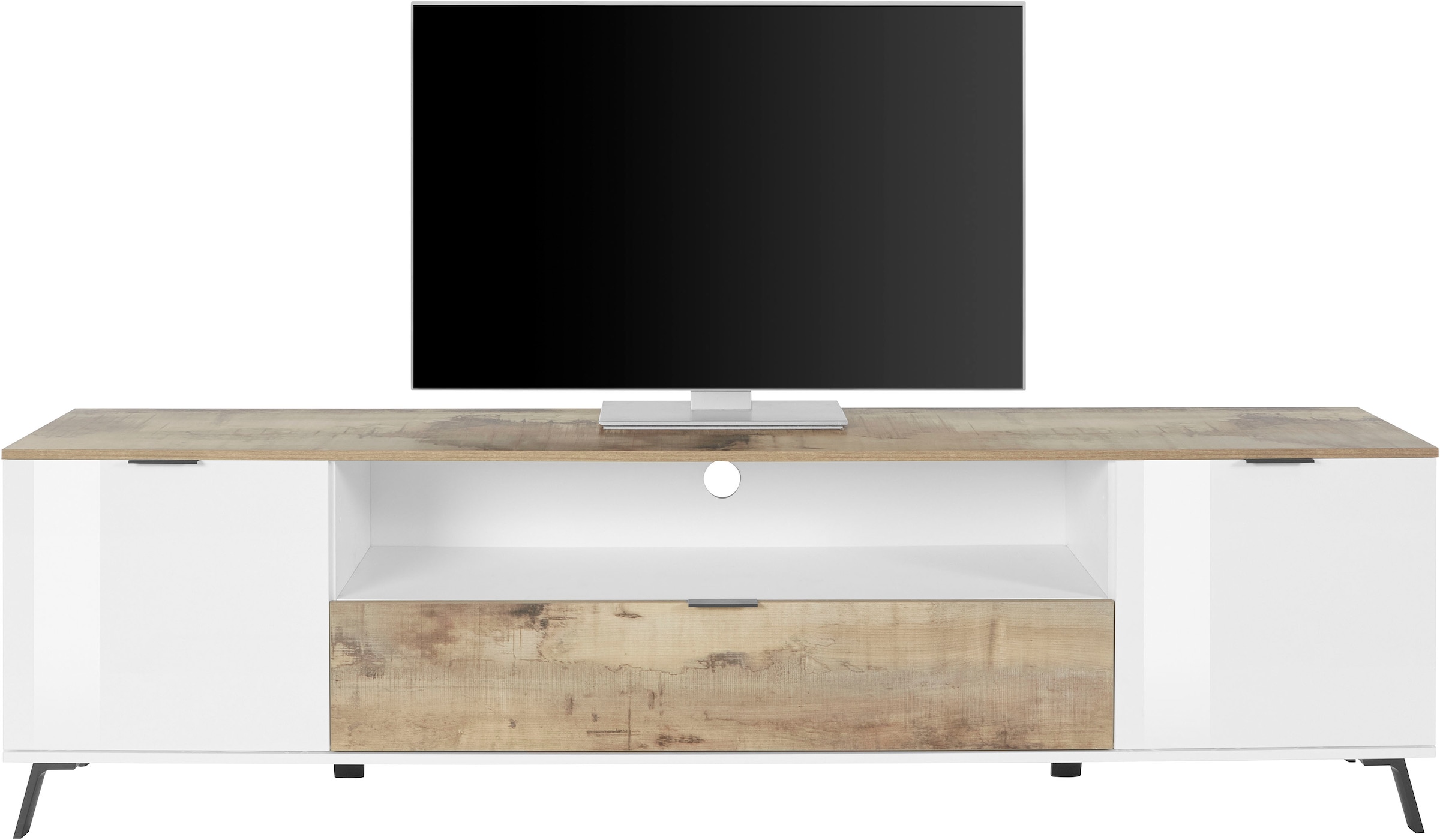 Home affaire Lowboard "CASANOVATV-Board, TV-Schrank" Breite ca. 220 cm günstig online kaufen