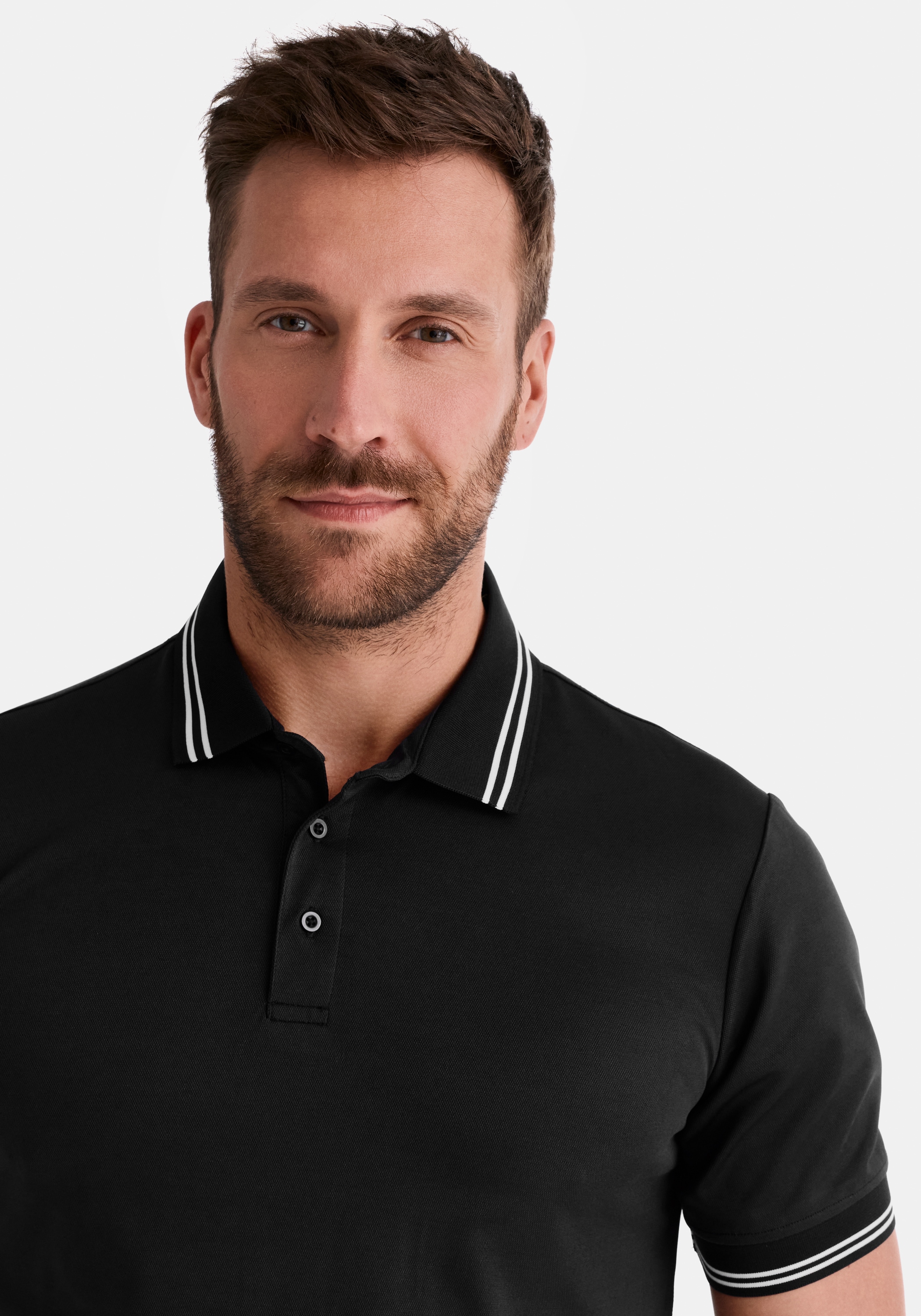 HERO by John Medoox Poloshirt »PHIL Poloshirt« HERO by John Medoox PHIL Herren Poloshirt Regular Fit