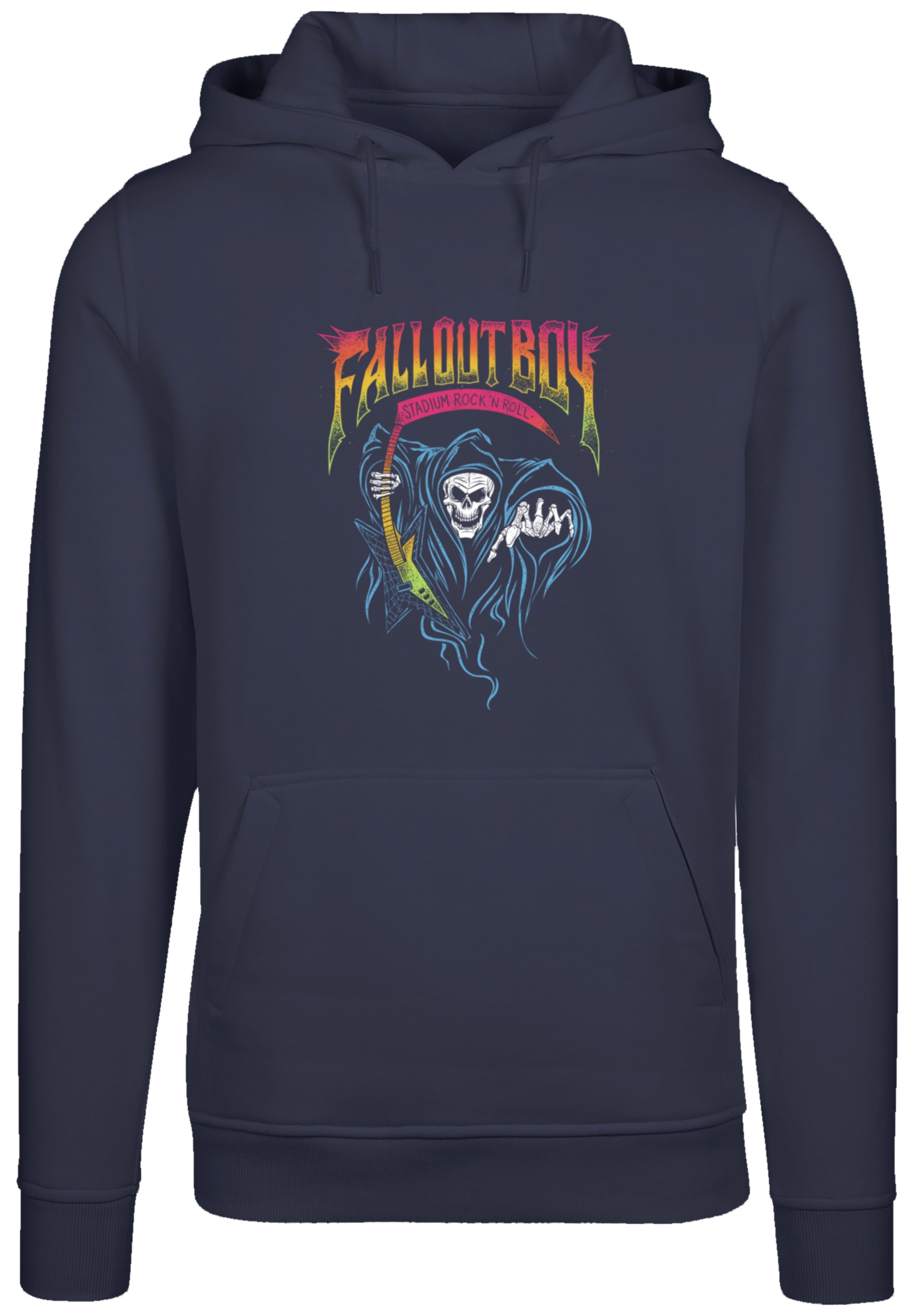 F4NT4STIC Kapuzenpullover »Fall Out Boy Rock And Roll Reaper«, Premium Qualität