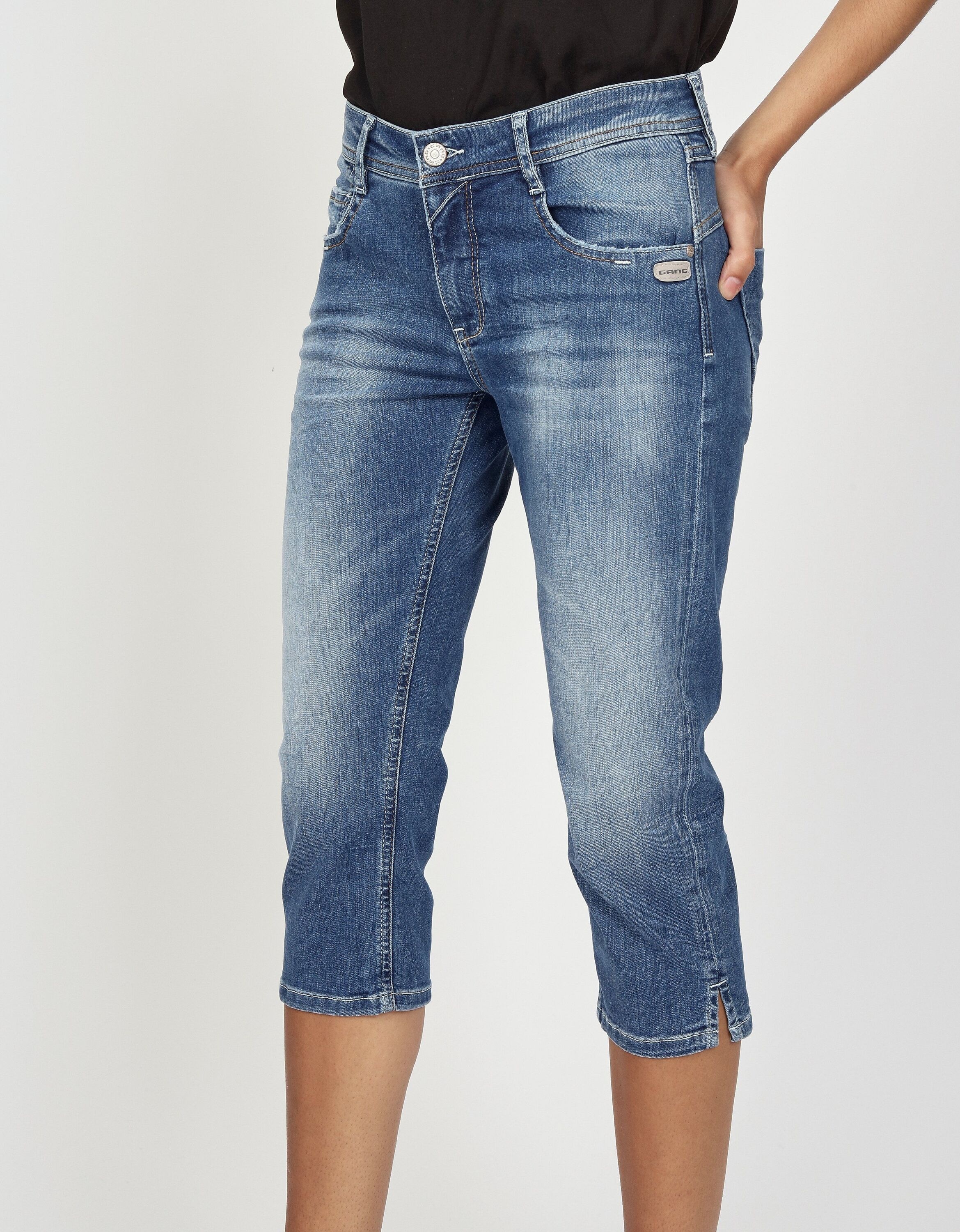 GANG 3/4-Jeans »94AMELIE CAPRI« mit Reißverschluss