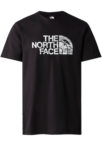 The North Face Marškinėliai »M S/S WOODCUT DOME TEE«