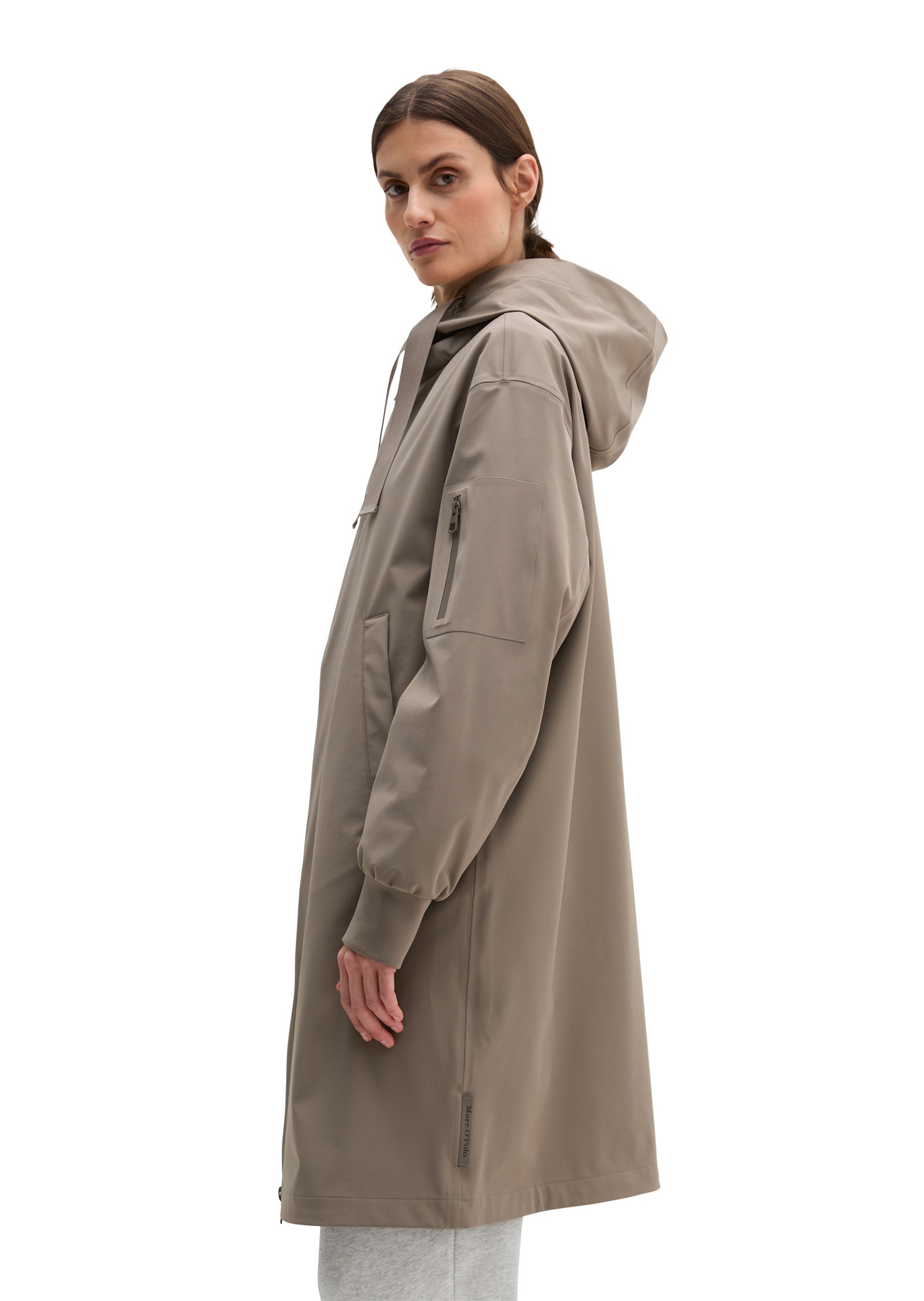 Marc O'Polo Kurzmantel »aus wasserdichtem Nylon-Stretch«