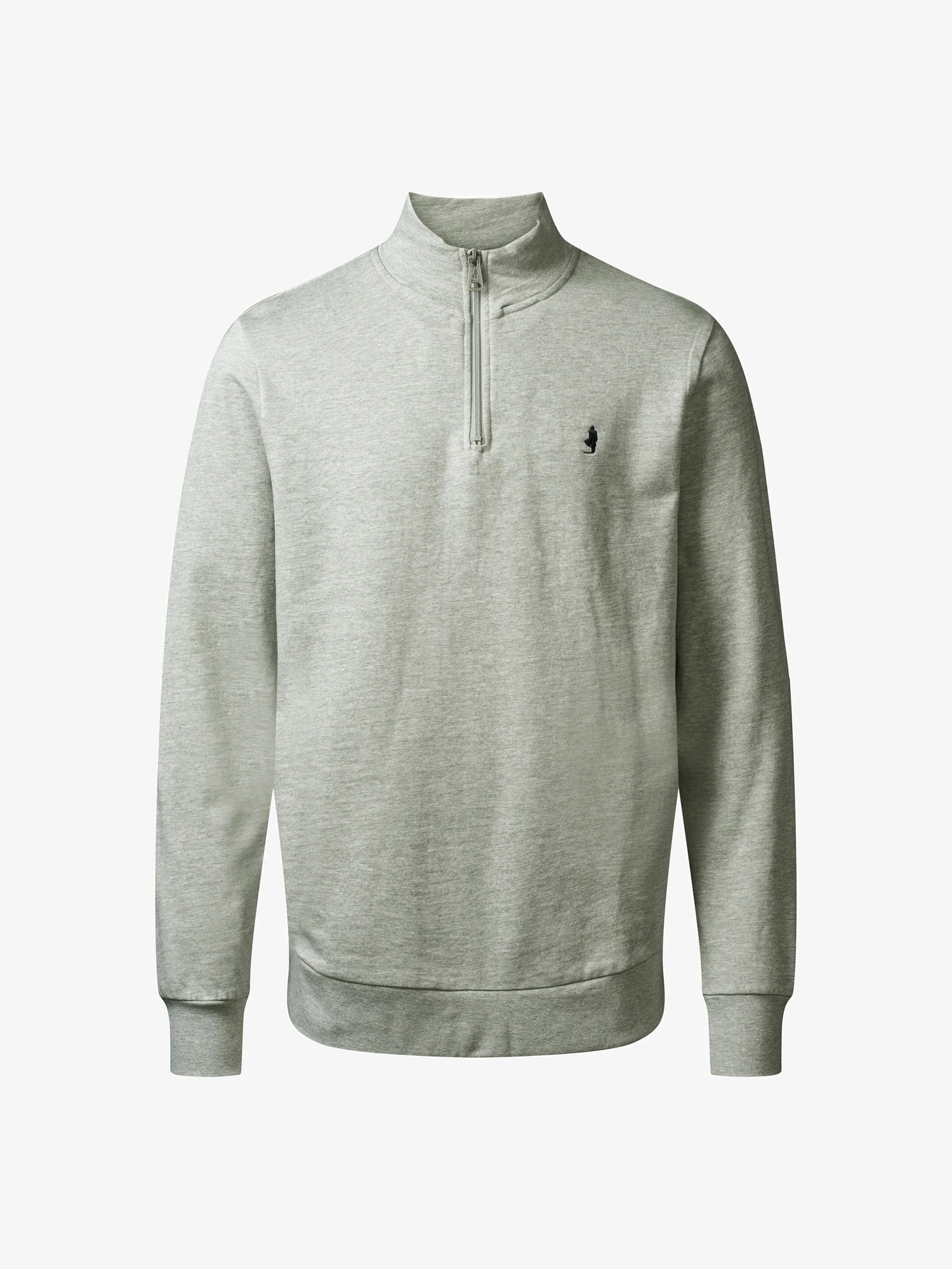 MCS Strickpullover »MCS sweatshirt with half-zip Clement«