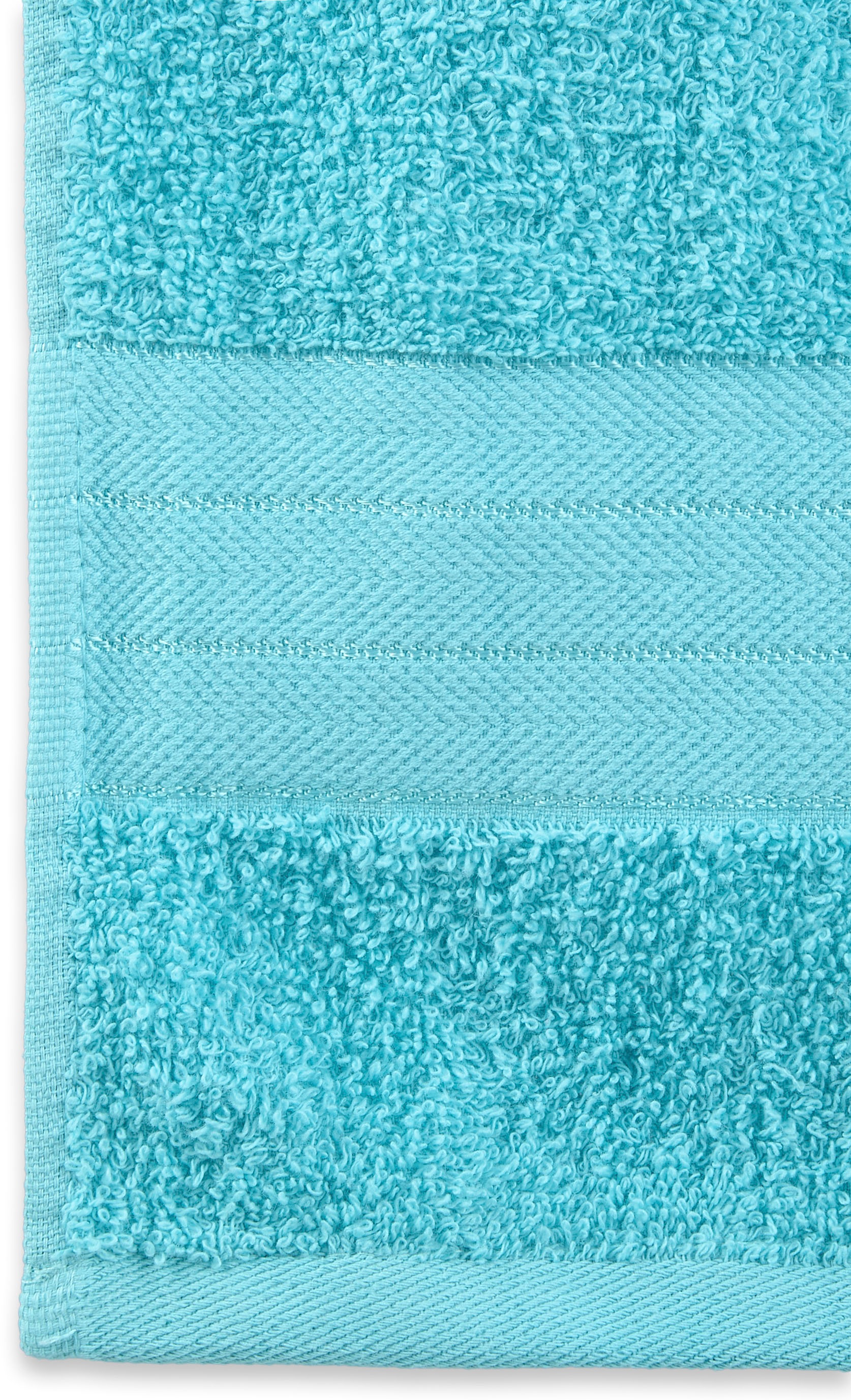 Thumbnail - Emotion Handtücher "Uni" Baumwolle, Walkfrottee, Bordüre, 500 GSM, Einfarbig, ohne Aufhängung