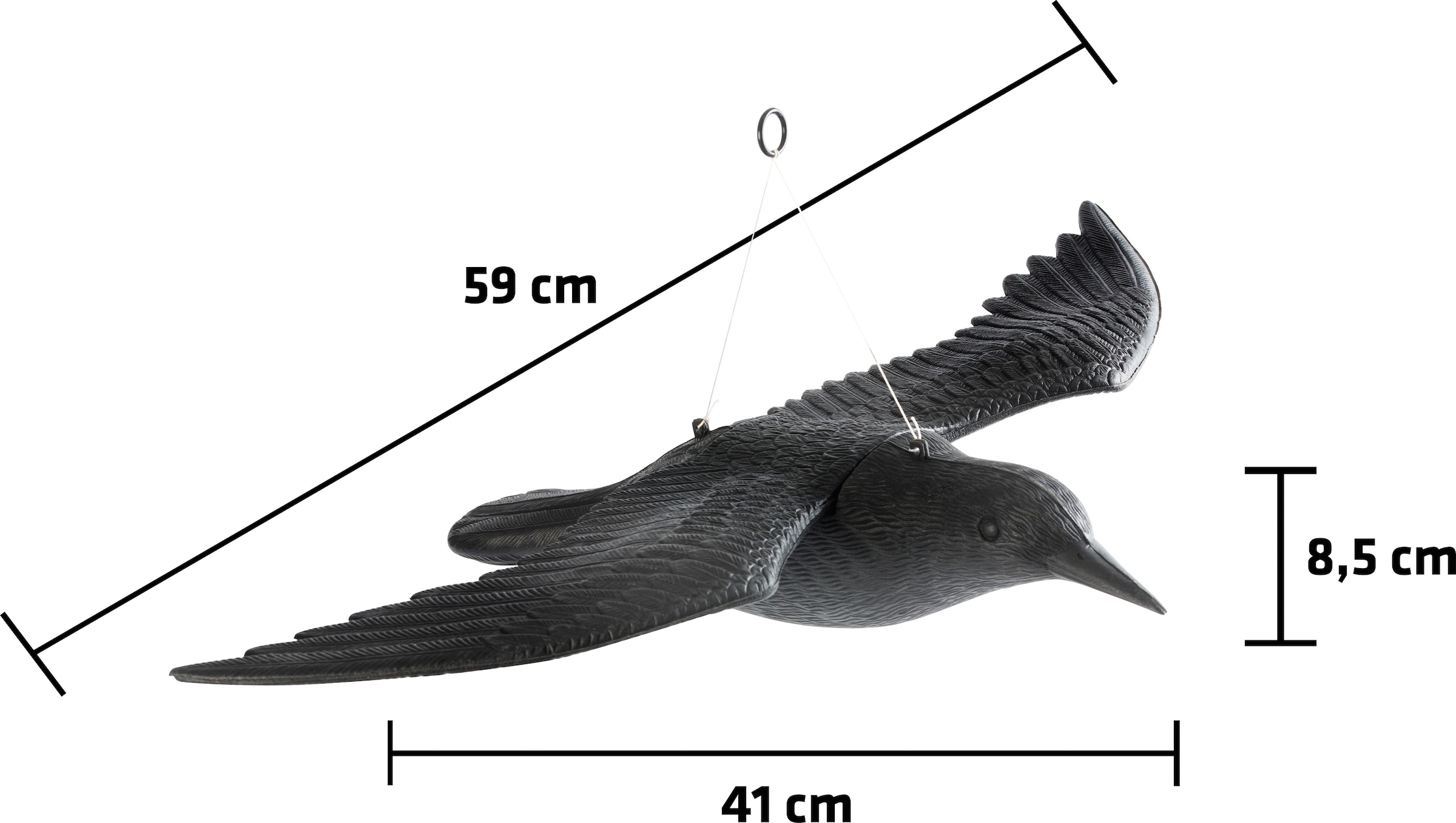 Gardigo Vogelattrappe »Vogel-Abwehr Falke«