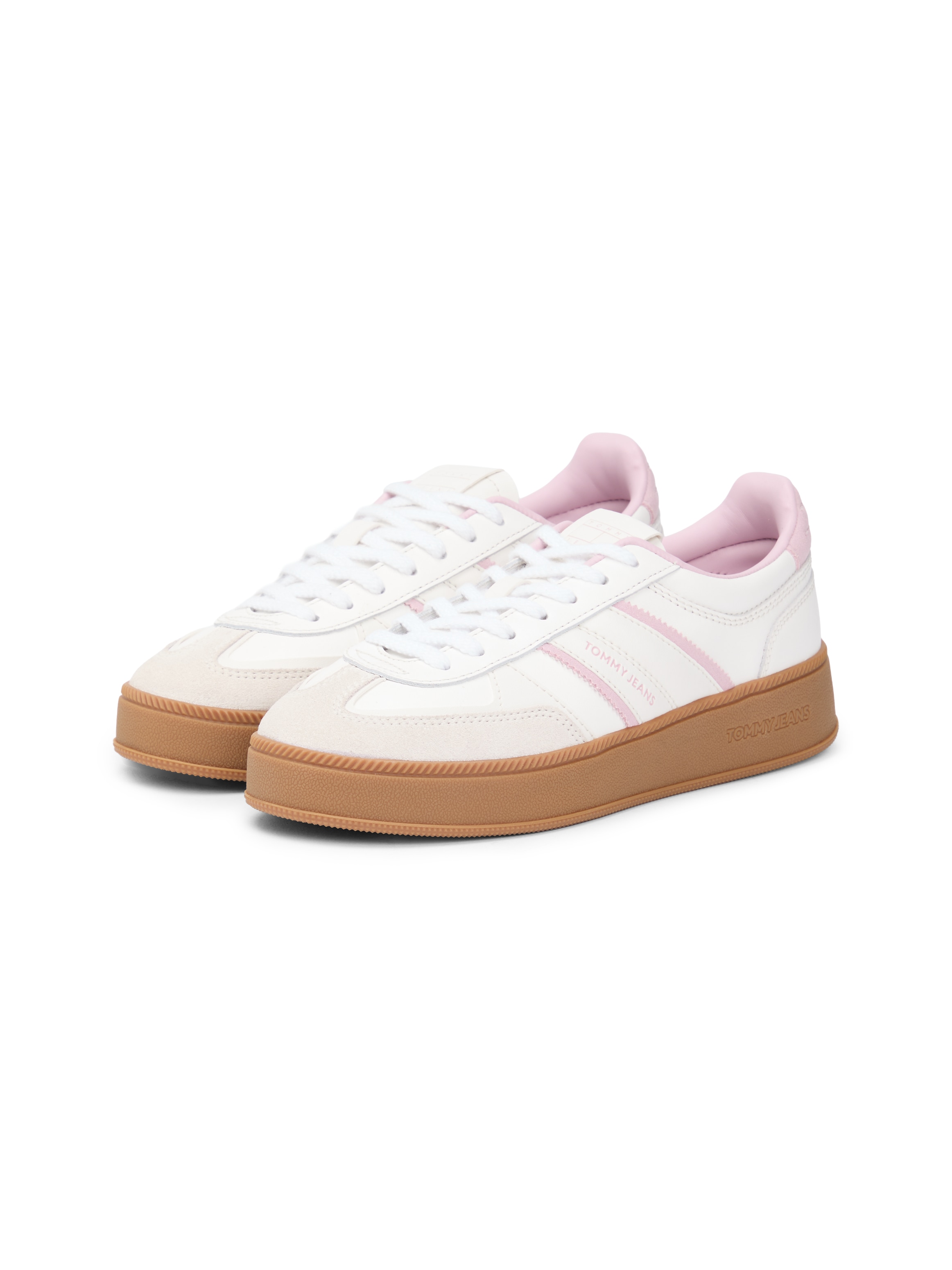 Tommy Jeans Plateausneaker "THE GREENWICH EDGE FLATFORM", Freizeitschuh, Ha günstig online kaufen