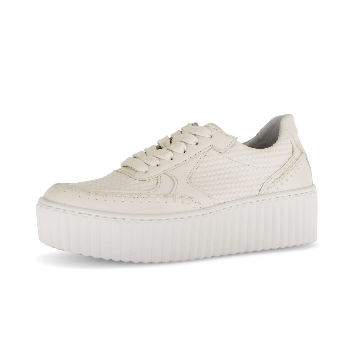 Gabor Sneaker "Sneaker low Materialmix Leder" günstig online kaufen