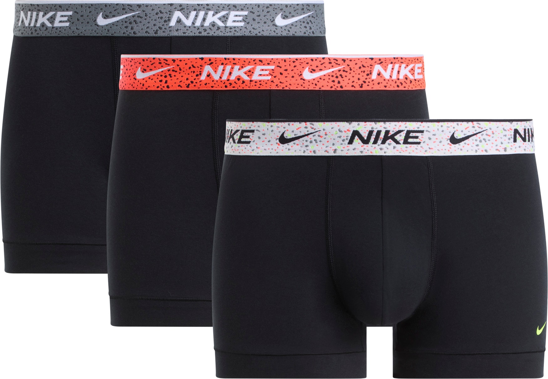 NIKE Underwear Trunk »TRUNK 3PK« Packung, 3er, 3 Stk. mit Logo-Elastikbund