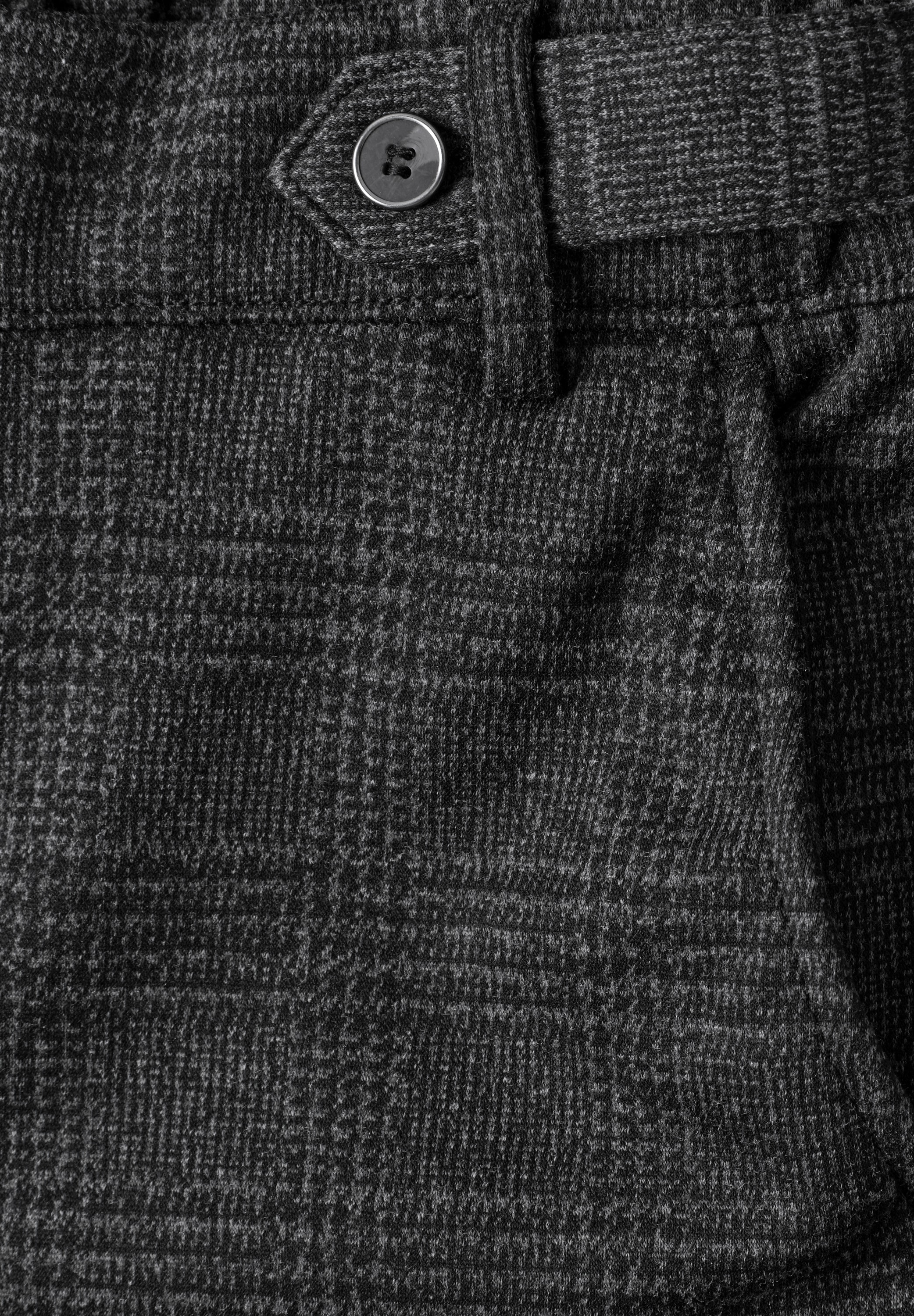 STREET ONE Stoffhose  mit dekorativem Elastikbund