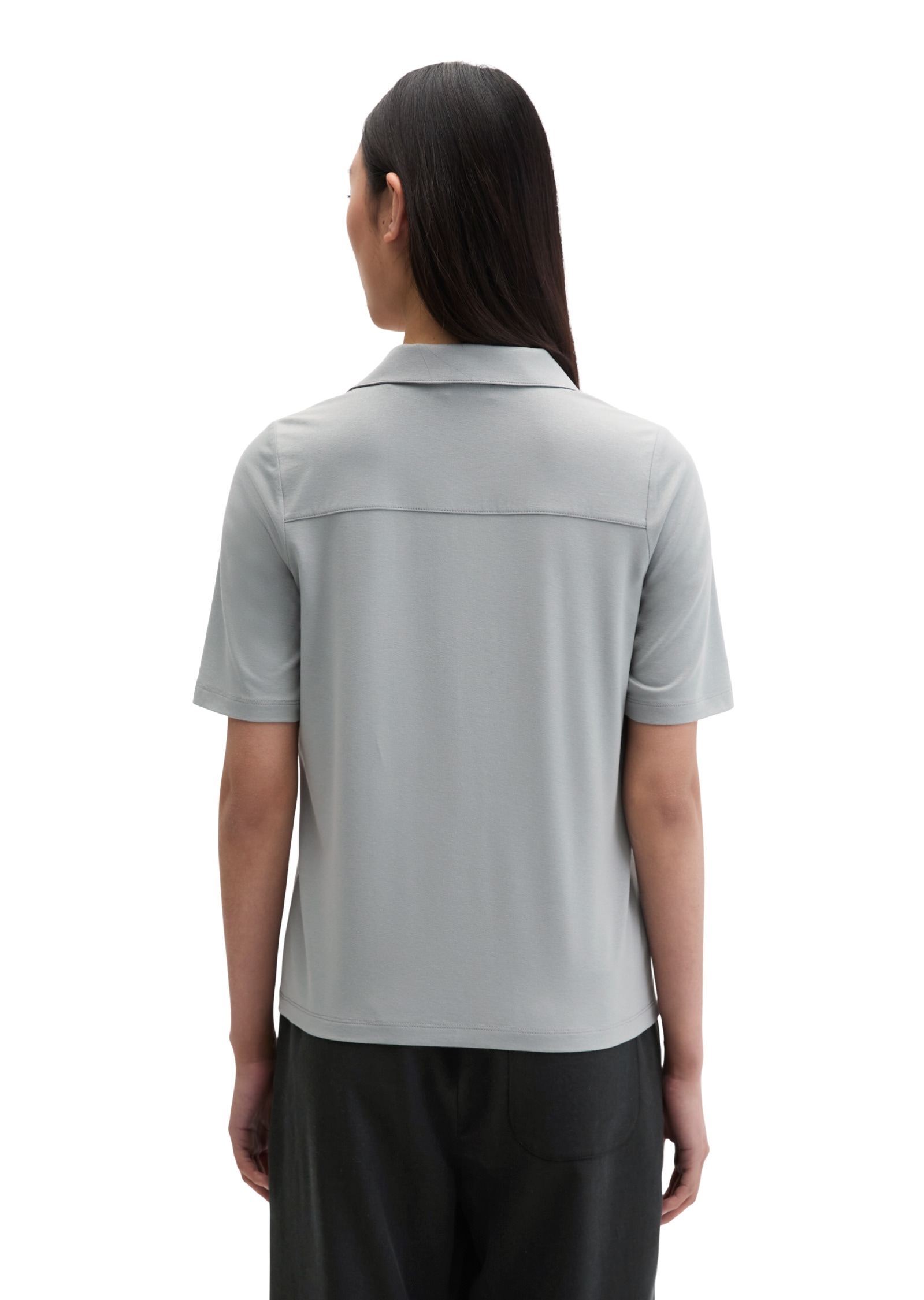 Marc O'Polo Kurzarmshirt »aus LENZING™ ECOVERO™«