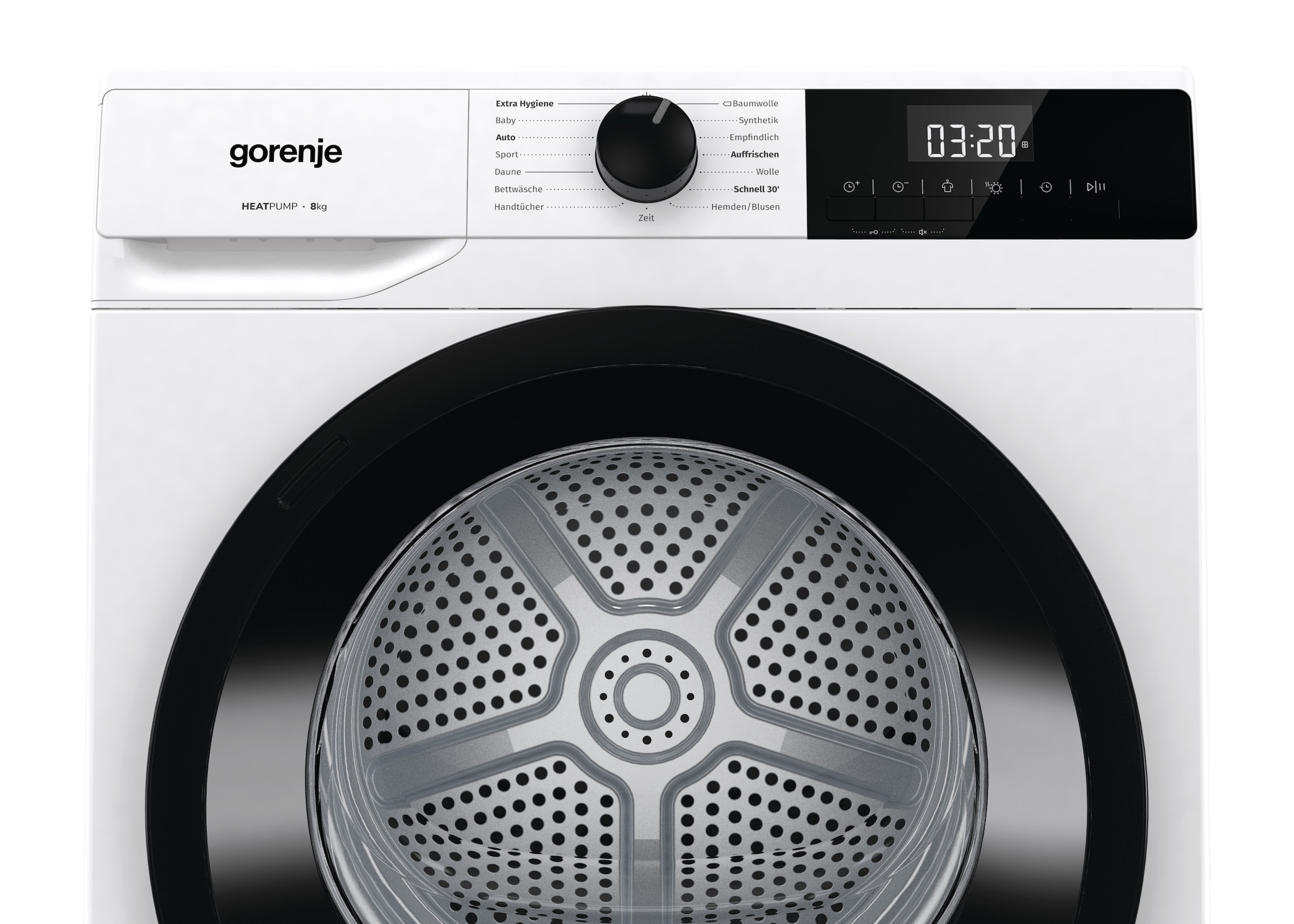 GORENJE Wärmepumpentrockner »DHNE 83«, 8 kg, TwinAir - für gleichmäßiges Trocknen