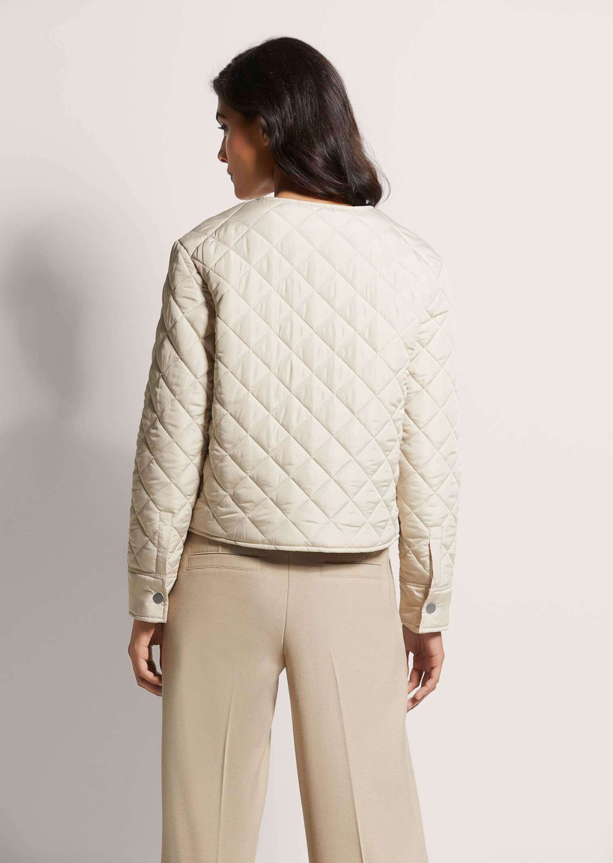MADELEINE Gesteppte Kurzjacke Jacket Beige 42 3
