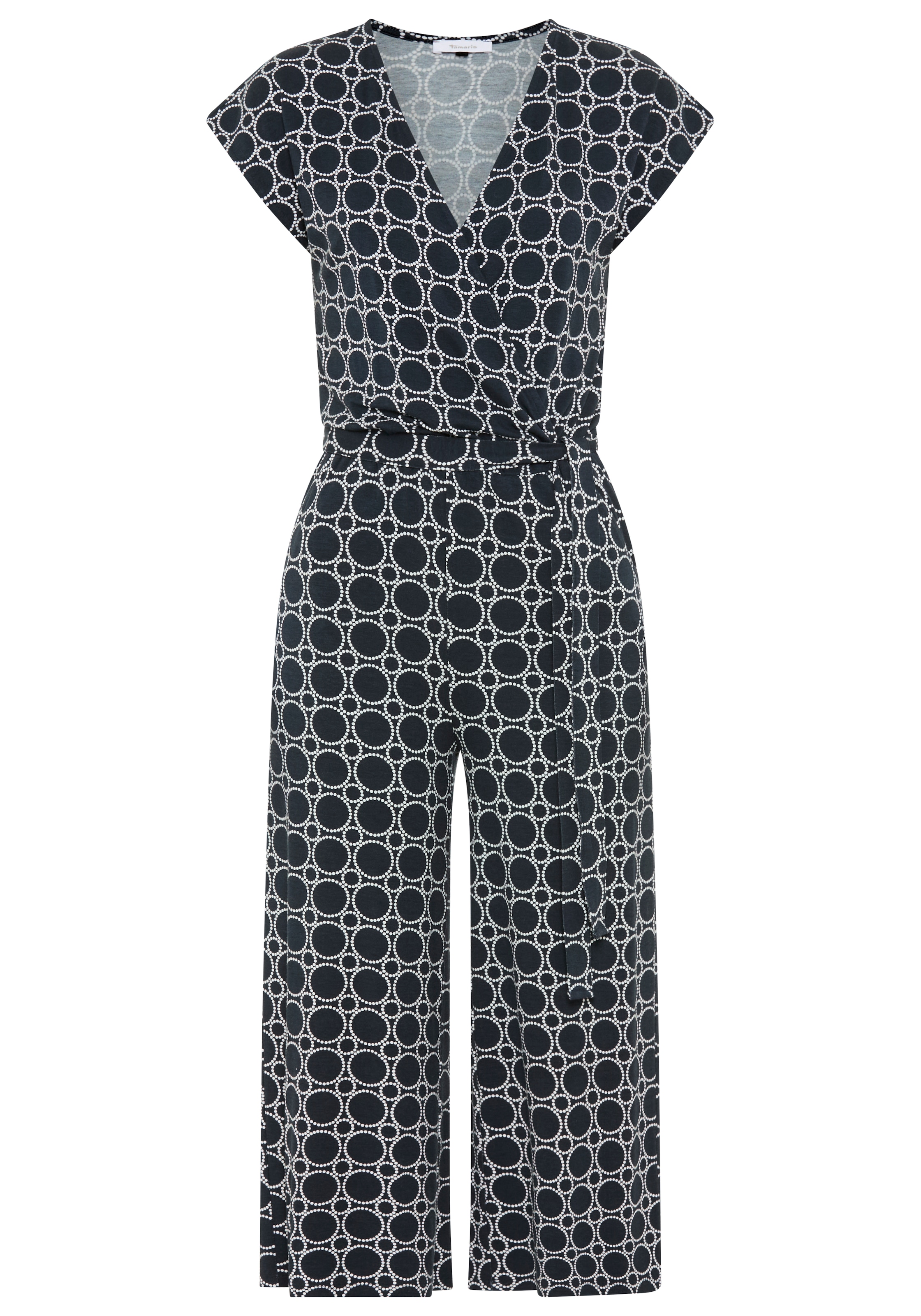 Tamaris Culotte-Overall mit Bindegürtel