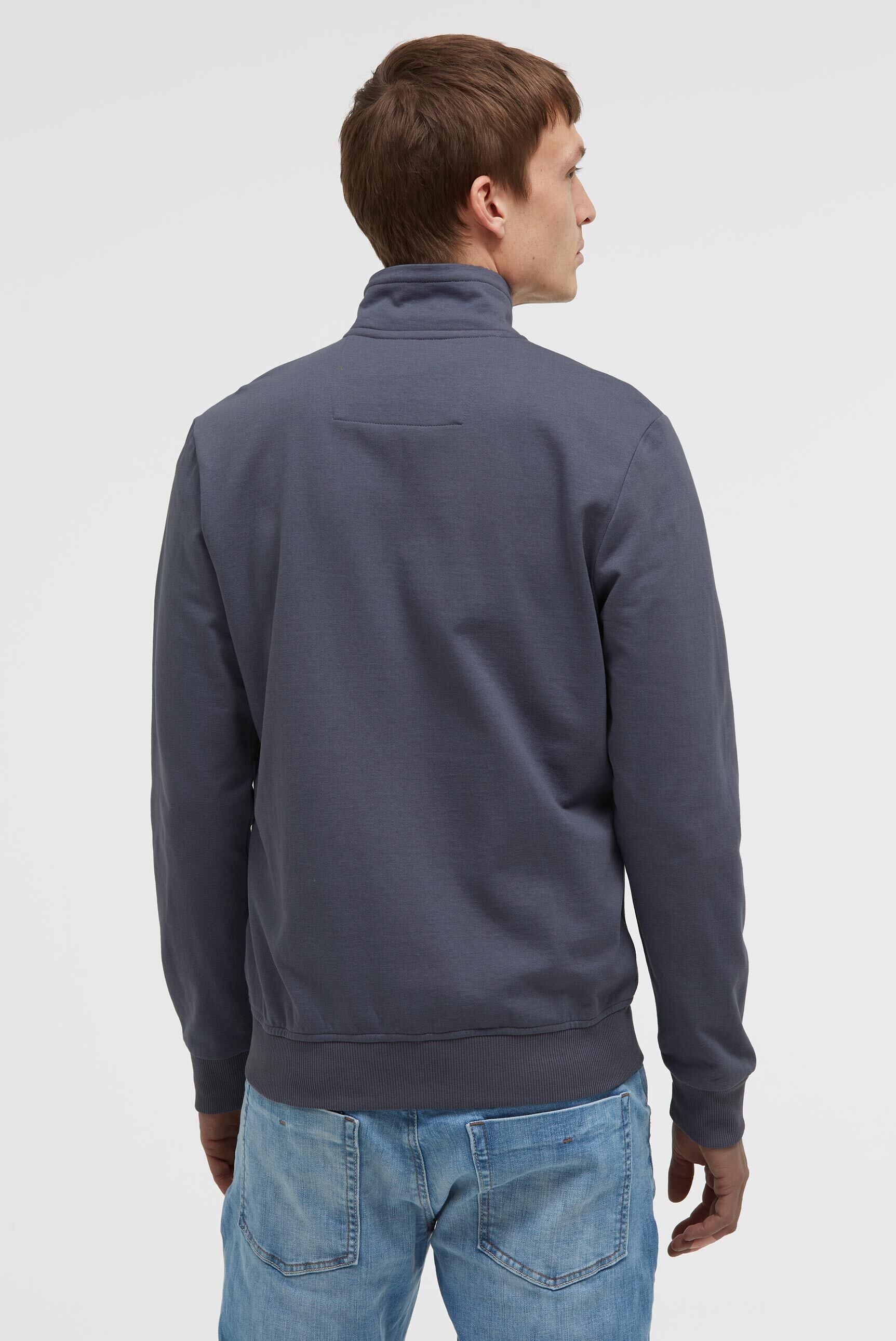 CAMP DAVID Sweatjacke mit Reißverschlusstaschen