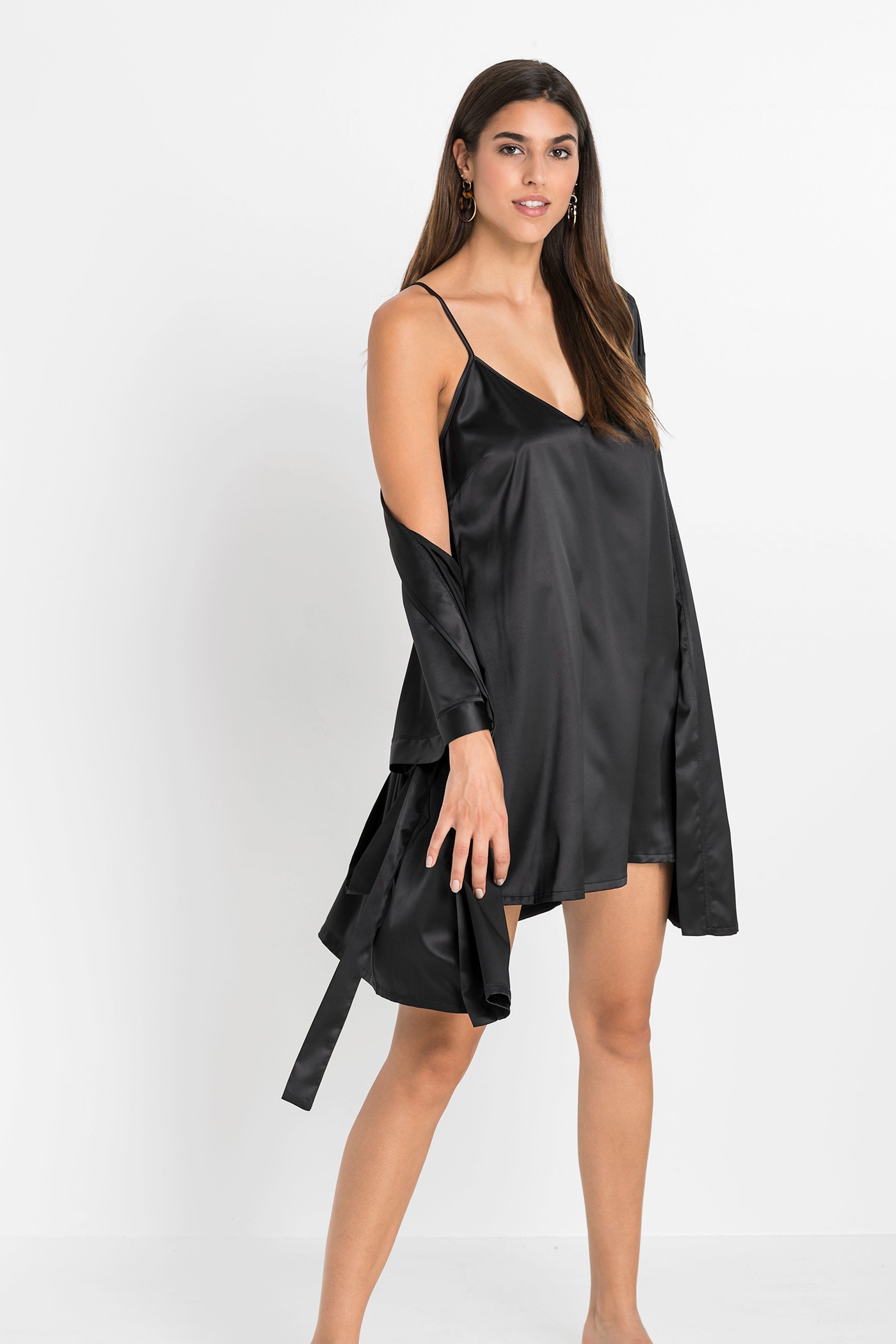 bonprix Kimono Set, 2er, im Kimono-Stil mit Negligé