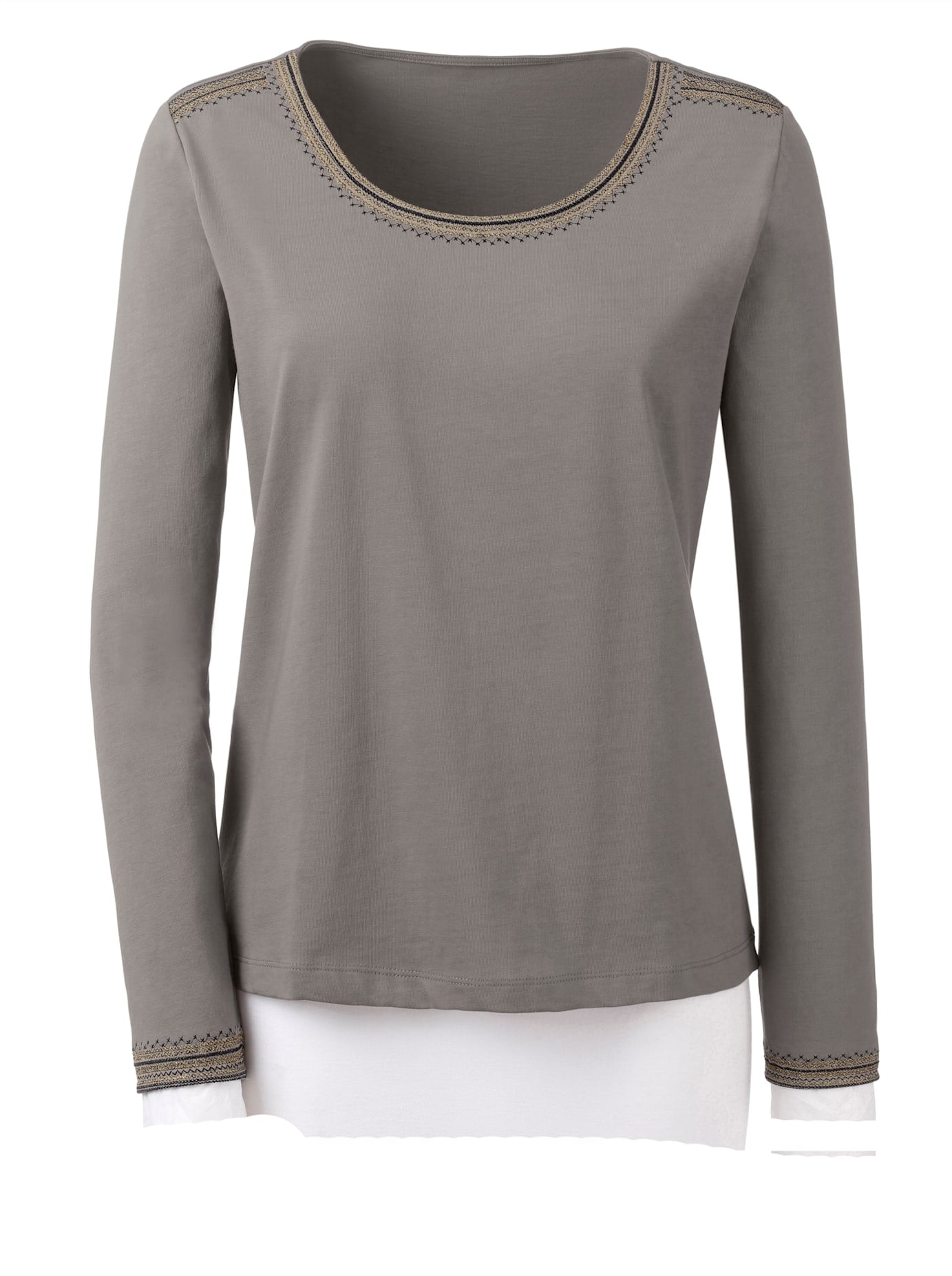 Inspirationen Rundhalsshirt "Shirt" 1 Stk. tlg. günstig online kaufen