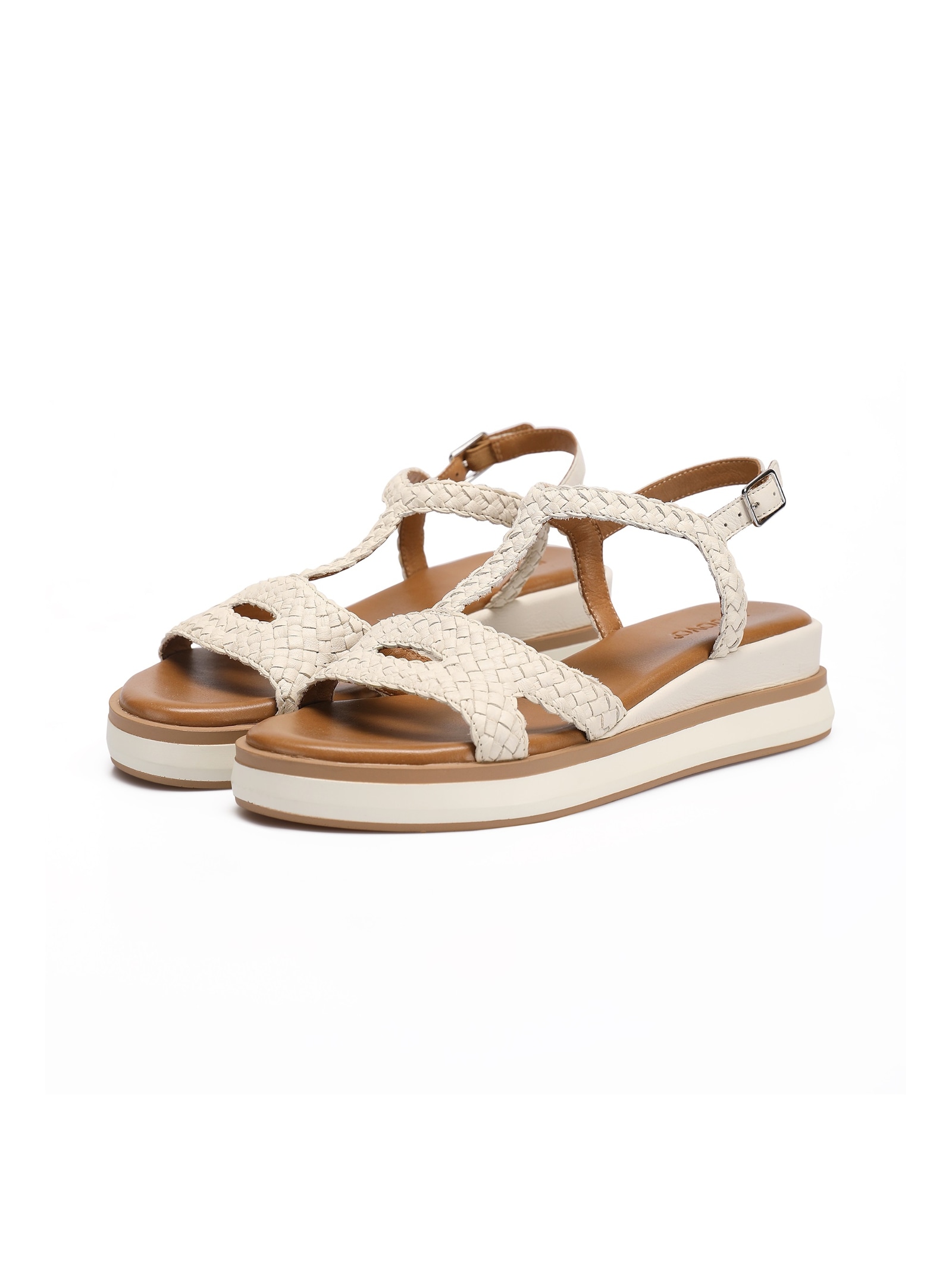 INUOVO Keilsandalette »INUOVO Sandalen Leder«