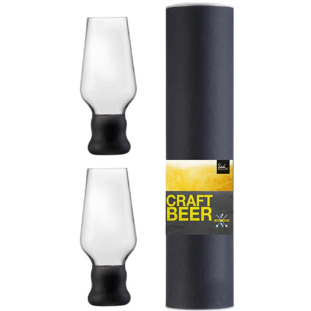 Eisch Bierglas »Craft Beer Becher«, (Set, 2 tlg.)