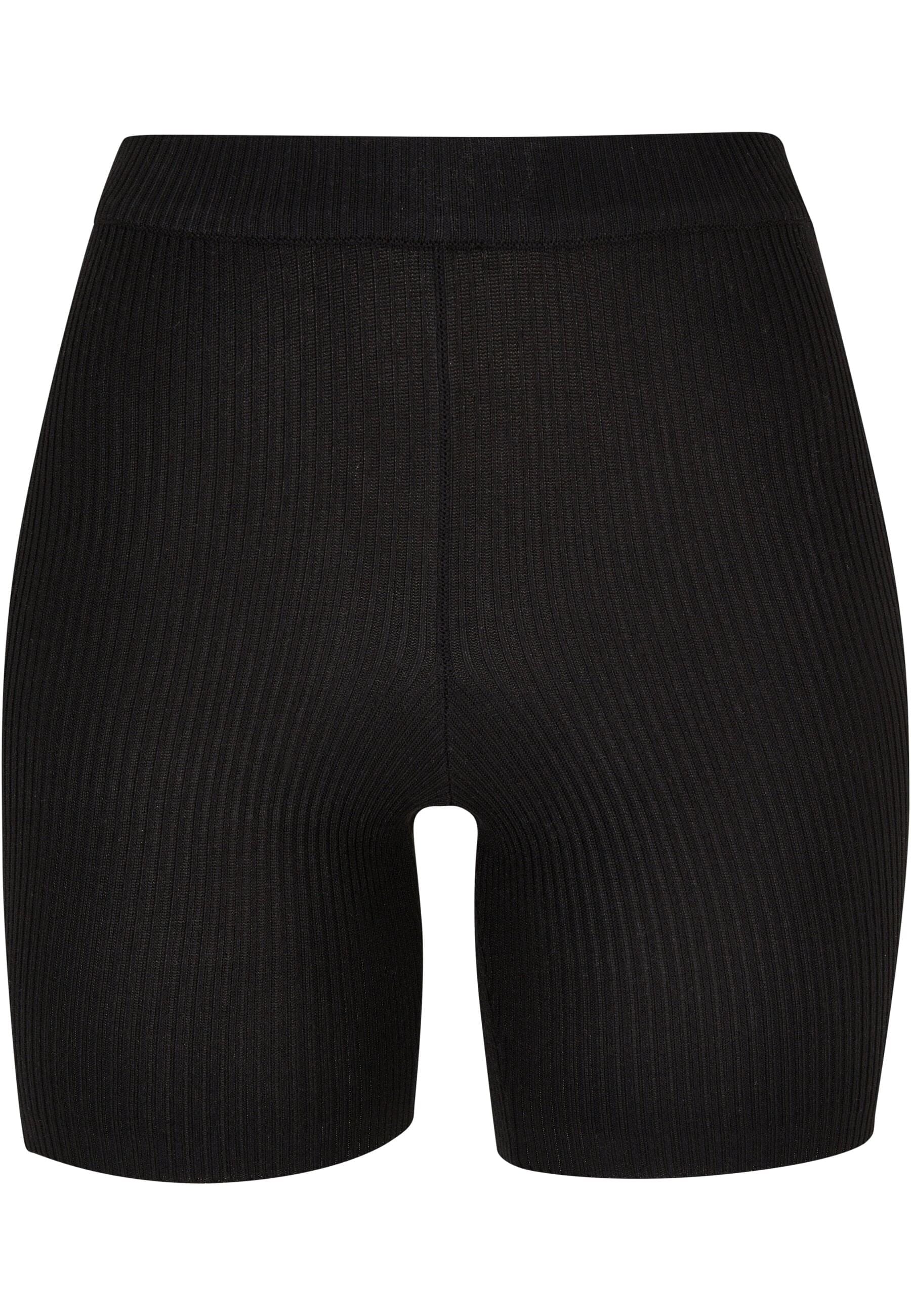 Radlerhose »Urban Classics Damen Ladies Rib Knit Shorts«, (1 tlg.)