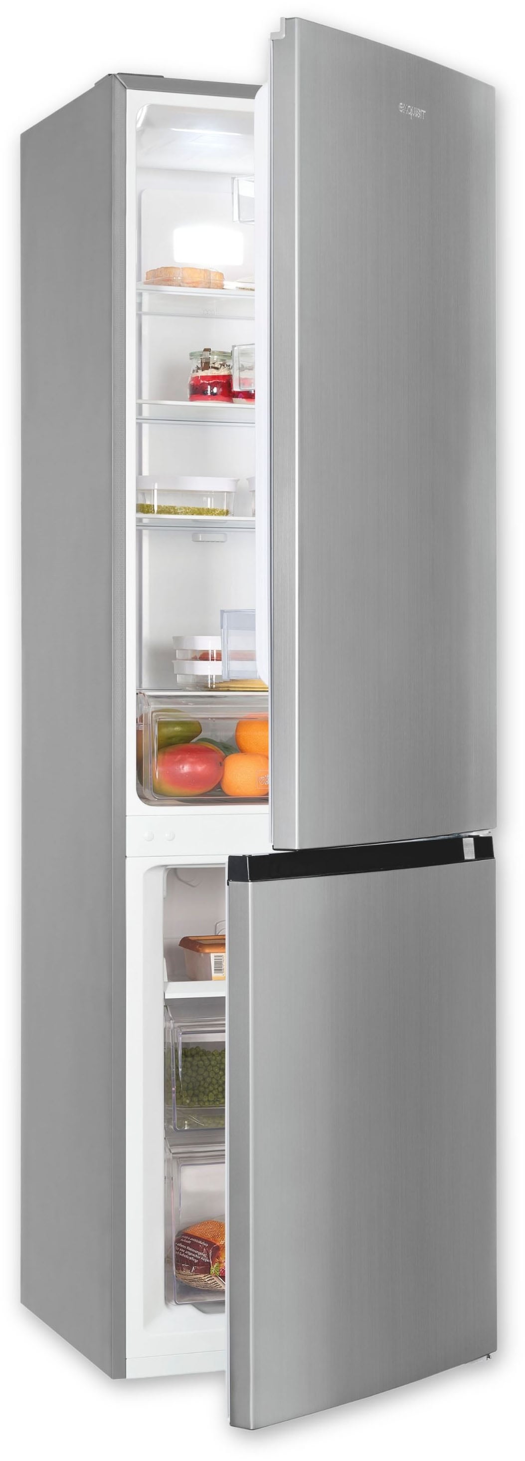 exquisit Kühl-/Gefrierkombination "KGC265-70-NF-040C" 180,5 cm hoch 54,5 cm günstig online kaufen