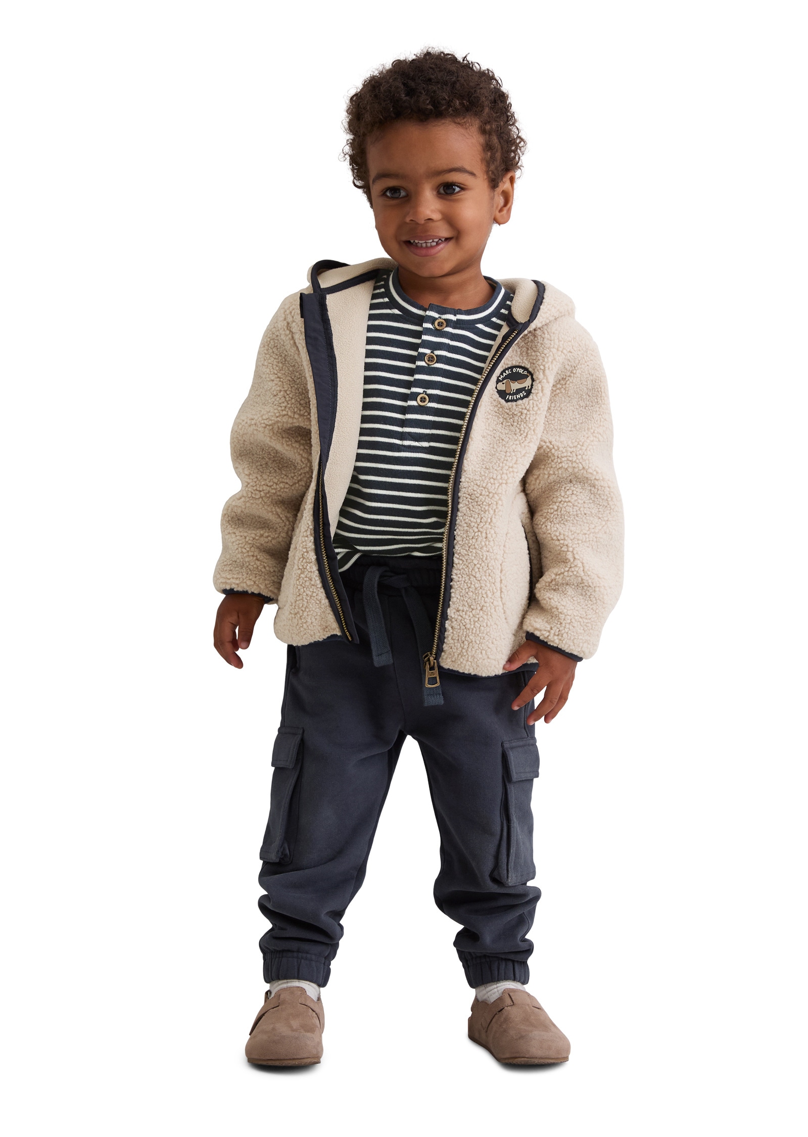 Marc O'Polo Softshellweste »mit Fleece-Innenseite«