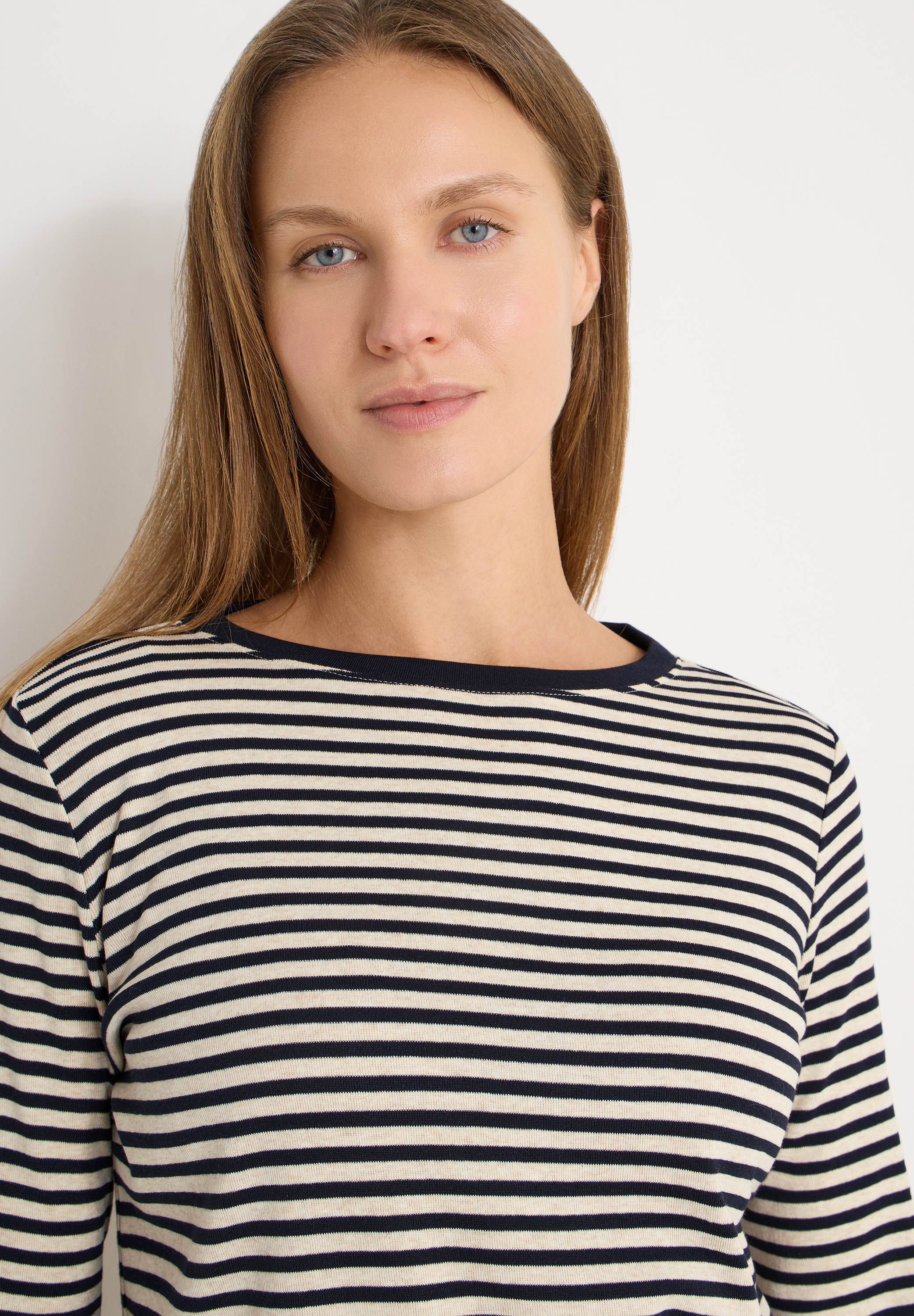 Cecil Langarmshirt im Streifen-Look