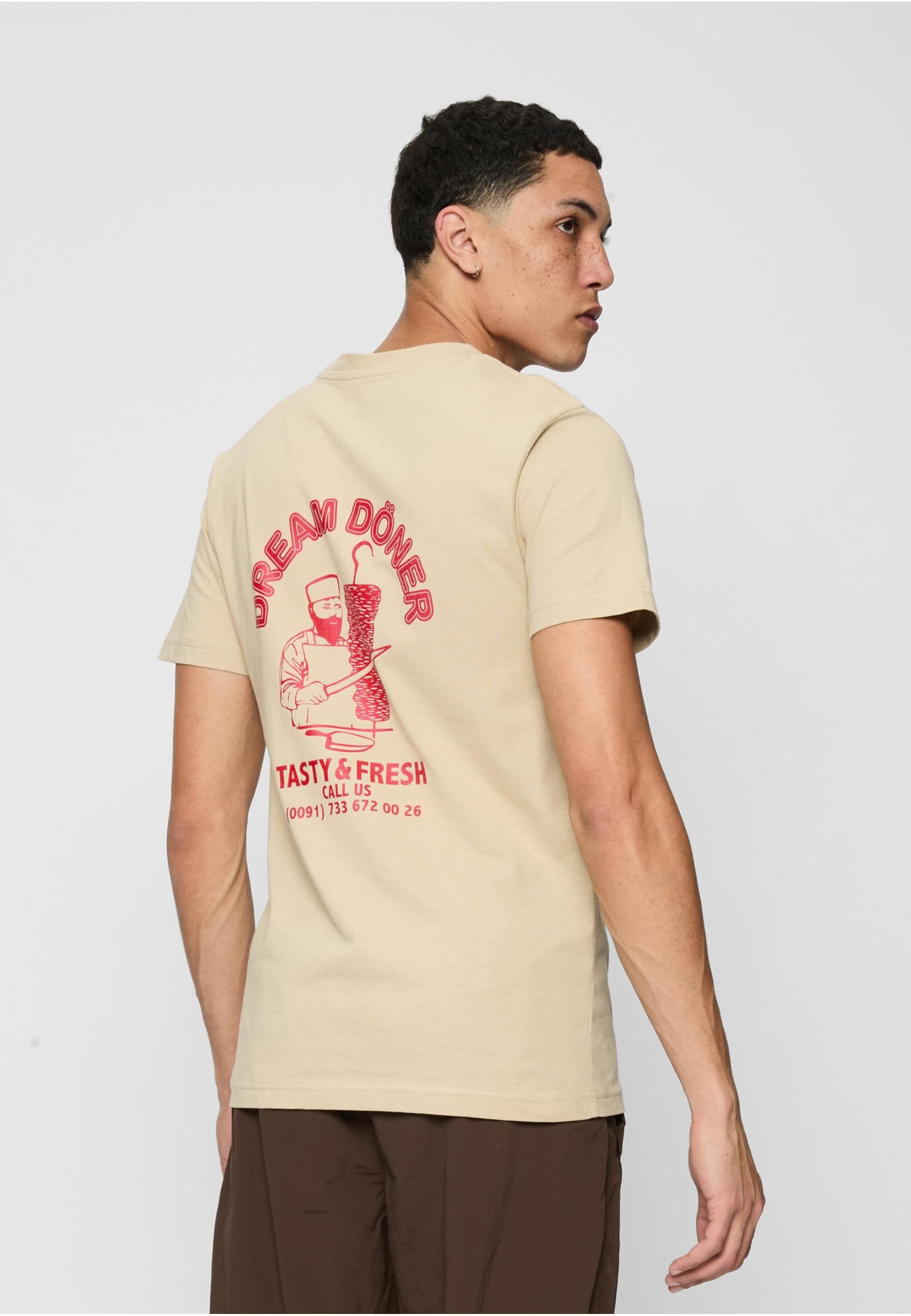 MisterTee T-Shirt »MisterTee Herren Dream Kebab Tee«, (1 tlg.)